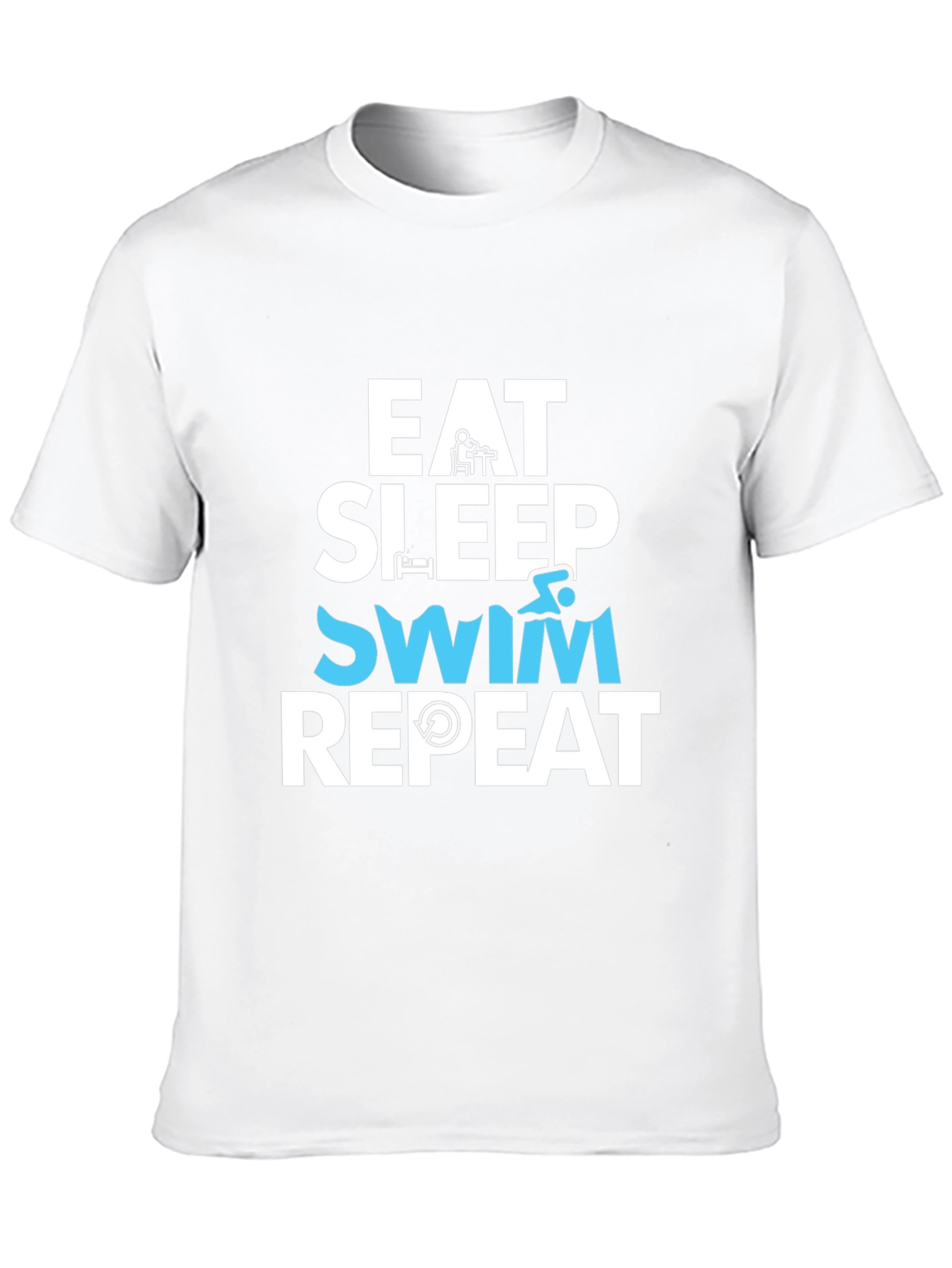 Eat Sleep Swim Repeat T-Shirt - 10