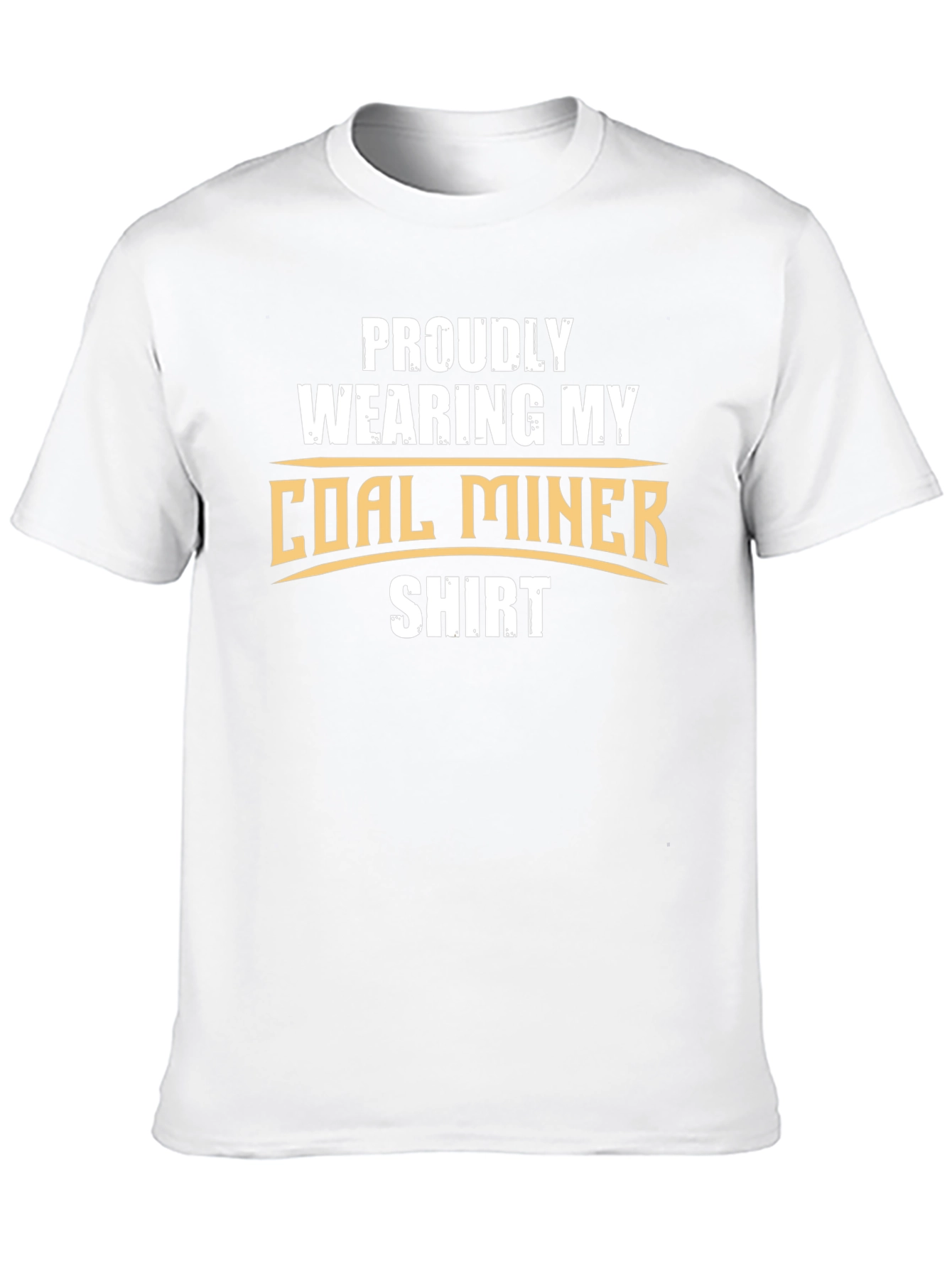 Black Proud Coal Miner T-Shirt - Show Your Support! view 10