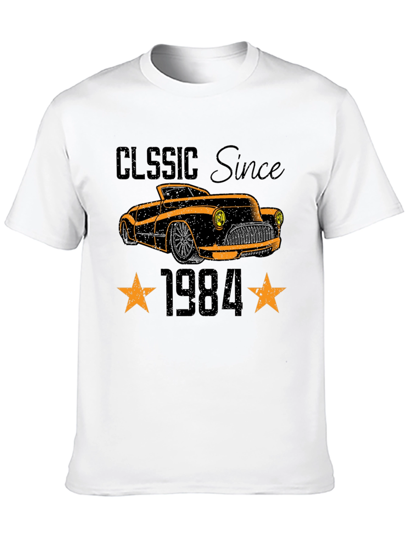 Classic Since 1984 Car Graphic T-Shirt - 10