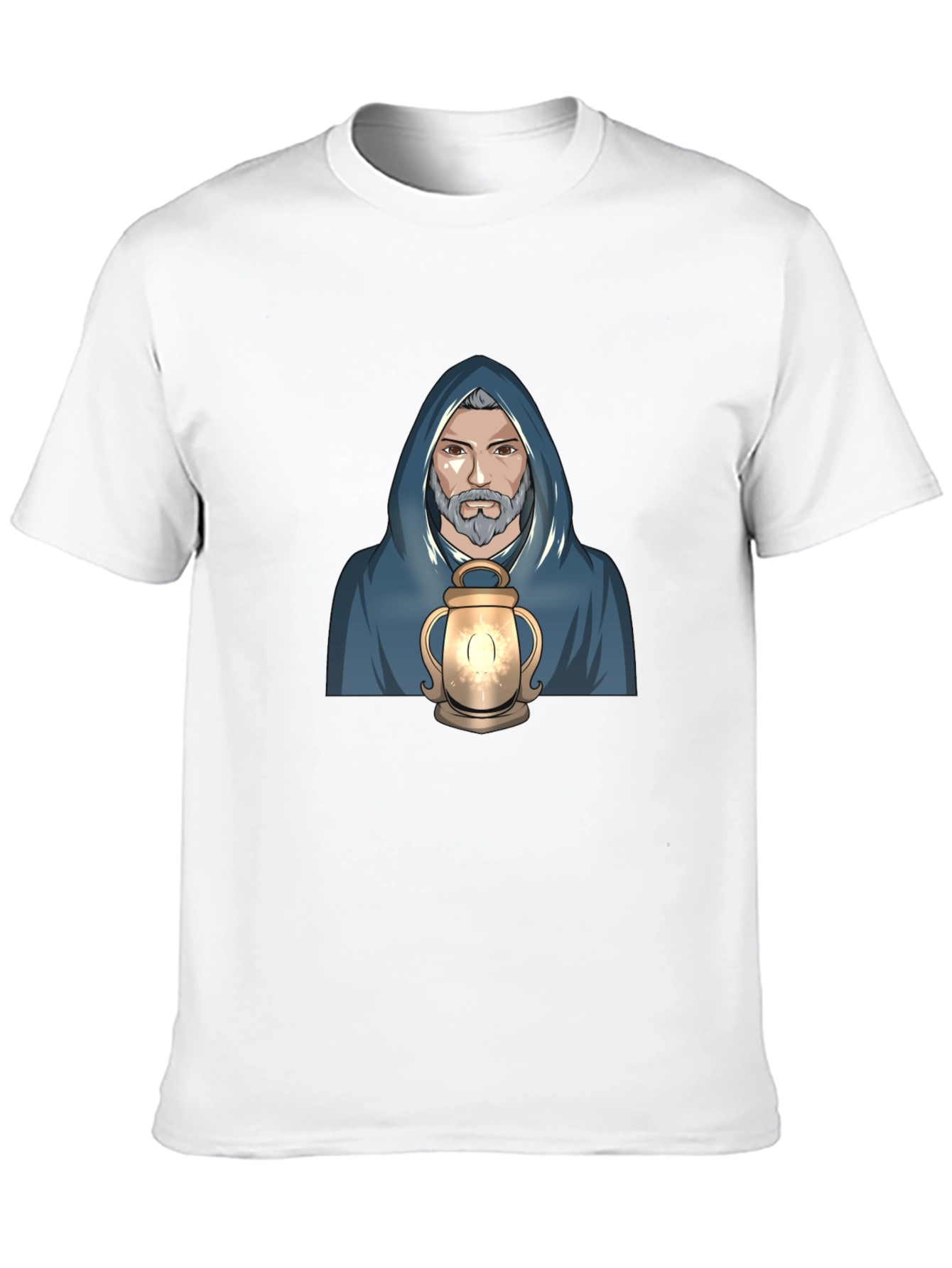 Mystic Lantern Graphic Tee - Soft Cotton Blend - 10