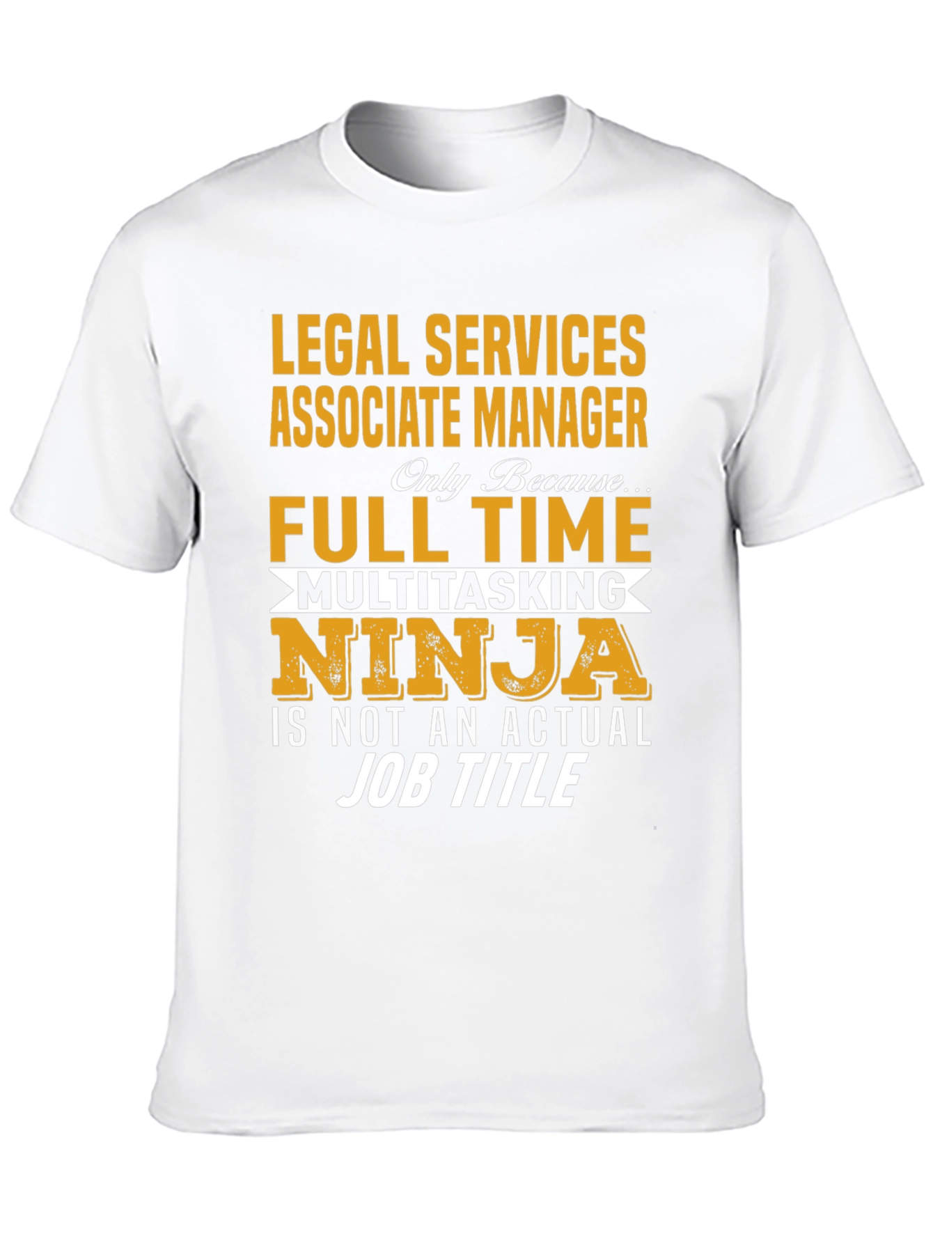 Black Legal Services Associate Manager T-Shirt view 10