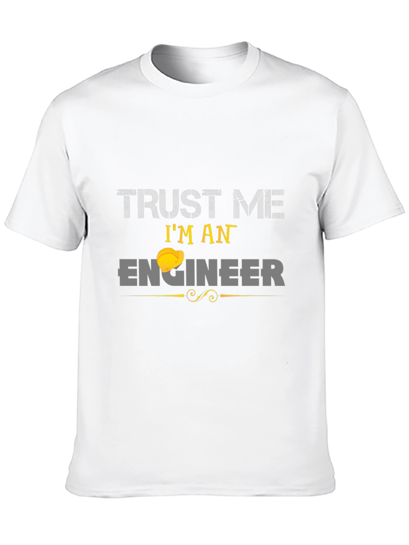 Black Trust Me I'm An Engineer T-Shirt view 10
