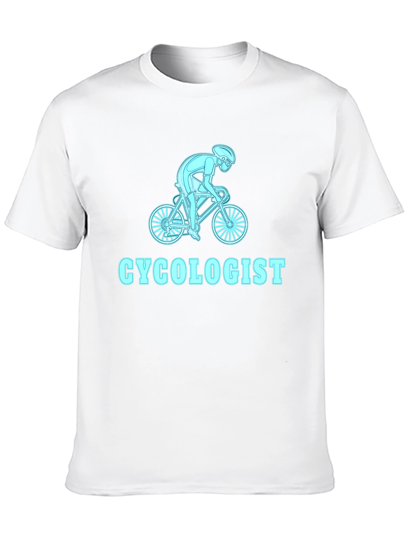 Black Cycologist T-Shirt - Cycling Enthusiast Tee view 10