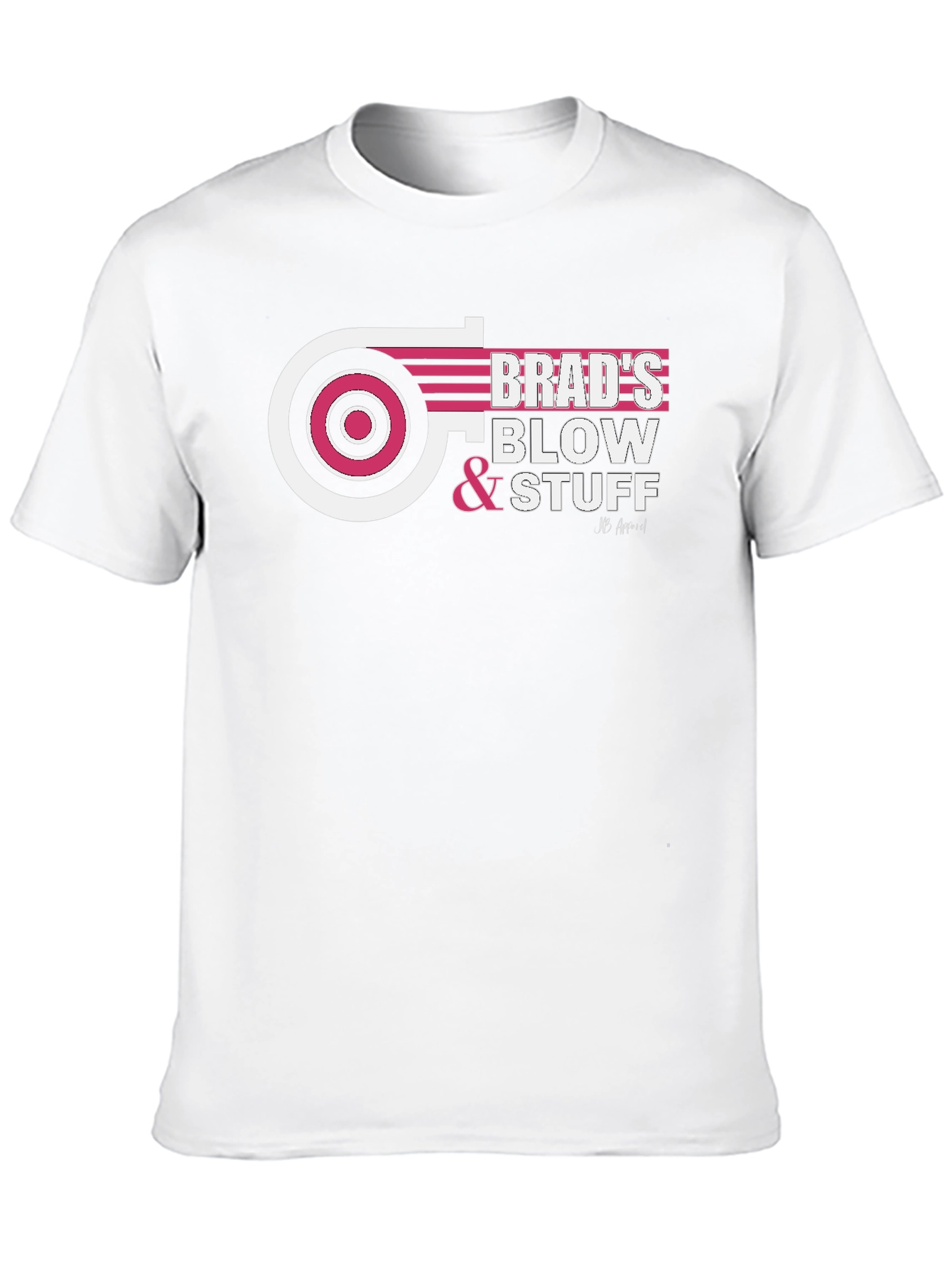 Black Brad's Blow & Stuff Funny Graphic Tee view 10