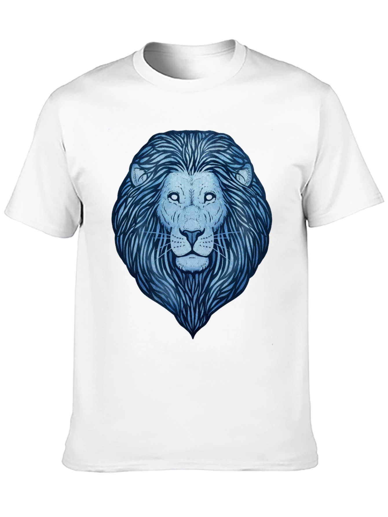 Black Lion Graphic Tee - Men's Black T-Shirt view 10
