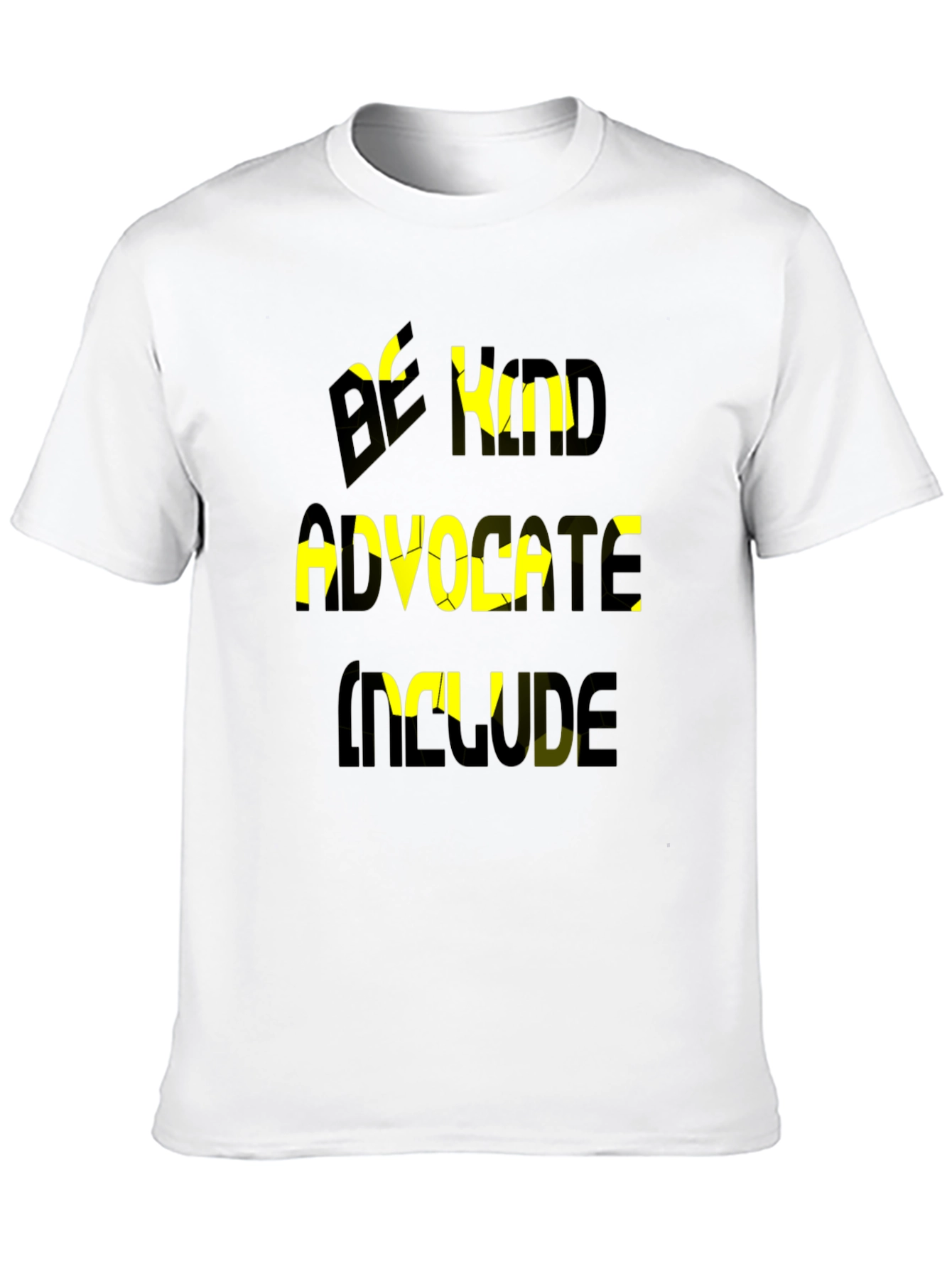 Black Be Kind Advocate Include Graphic Tee view 10