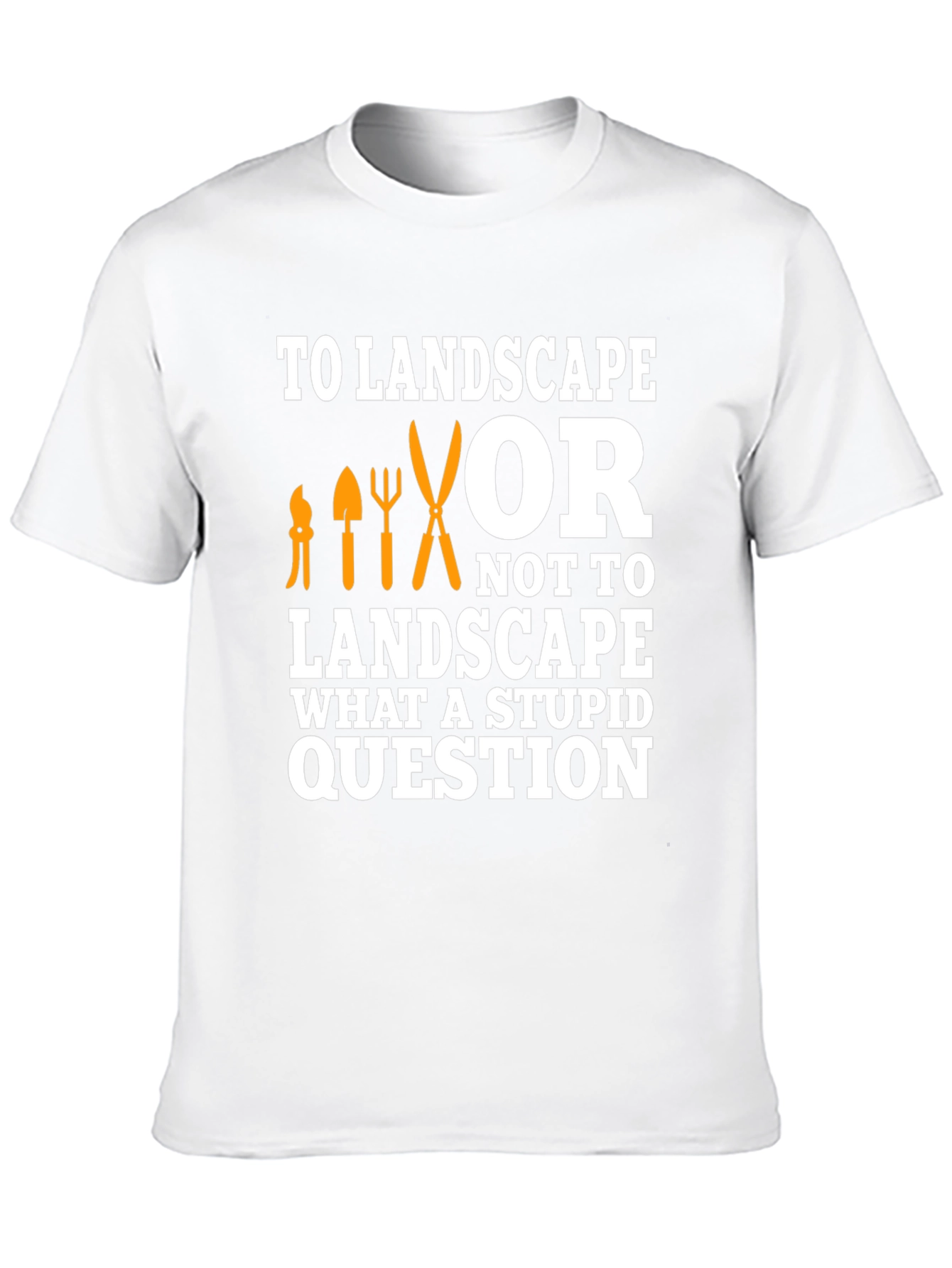 Black To Landscape T-Shirt - Gardener Humor view 10