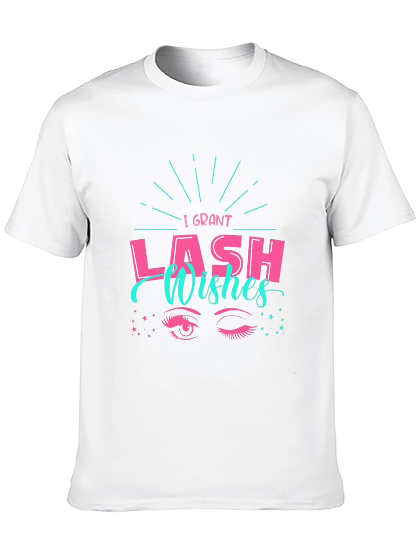 Black I Grant Lash Wishes Graphic Tee - Black view 10