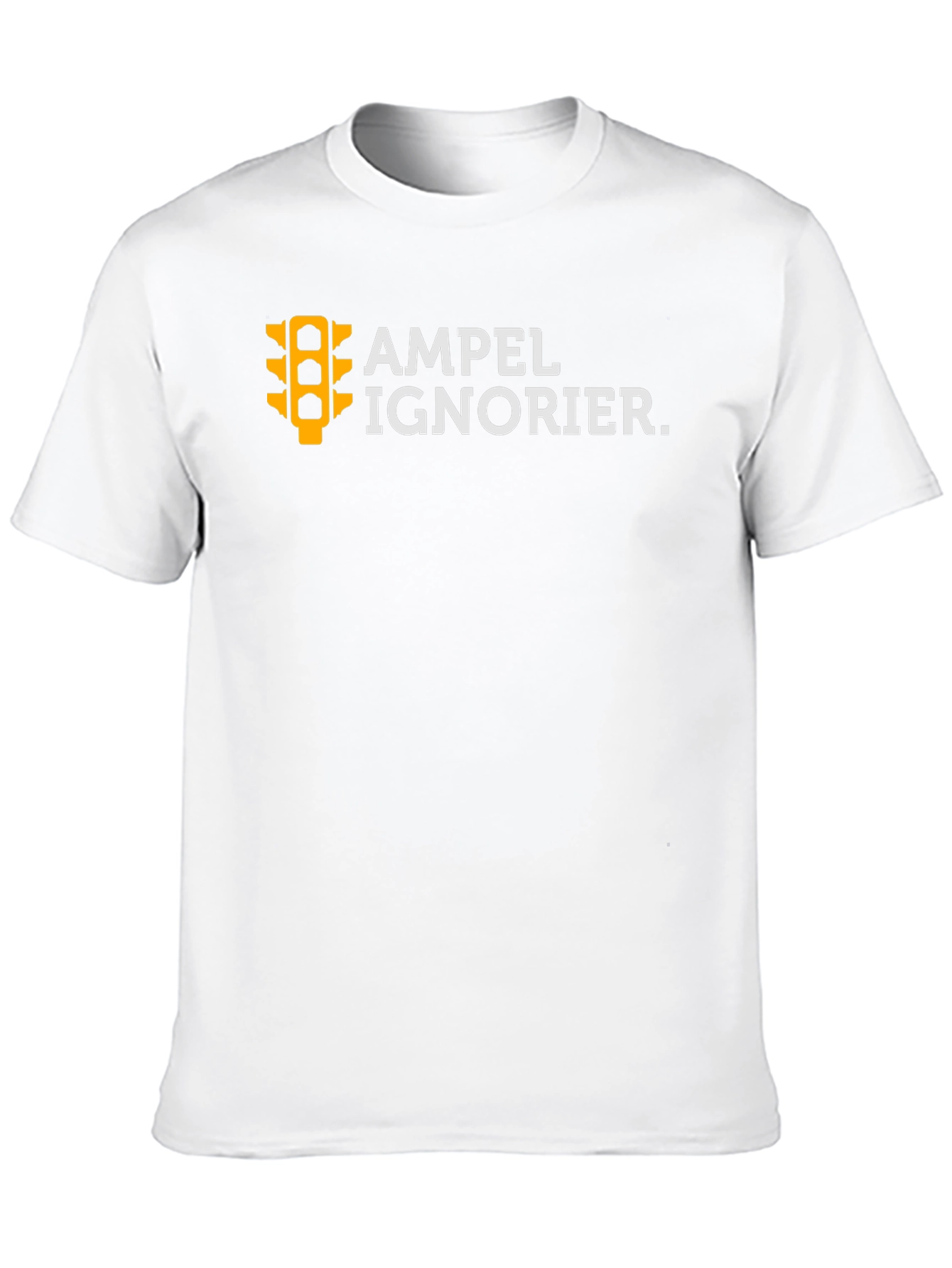 Black Ampel Ignorier Graphic Tee - Black Cotton T-Shirt view 10