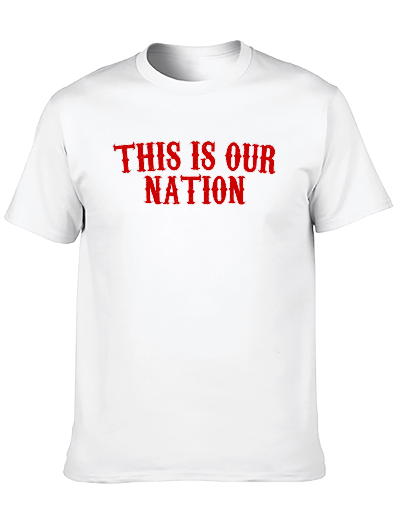 Black This is Our Nation Graphic Tee - Black view 10