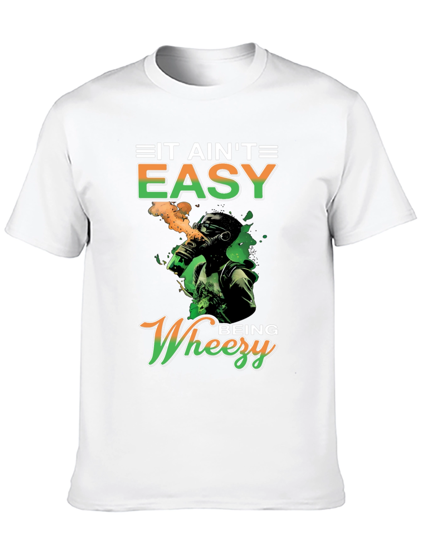 Black It Ain't Easy Being Wheezy Graphic T-Shirt view 10
