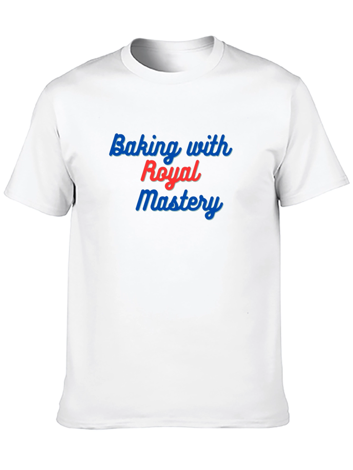 Black Baking with Royal Mastery Graphic T-Shirt view 10
