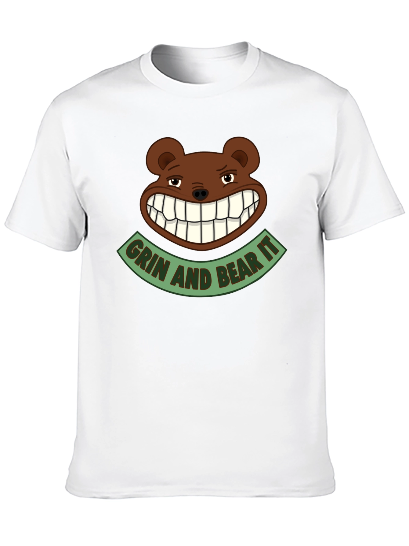 Black Grin and Bear It Graphic Tee view 10