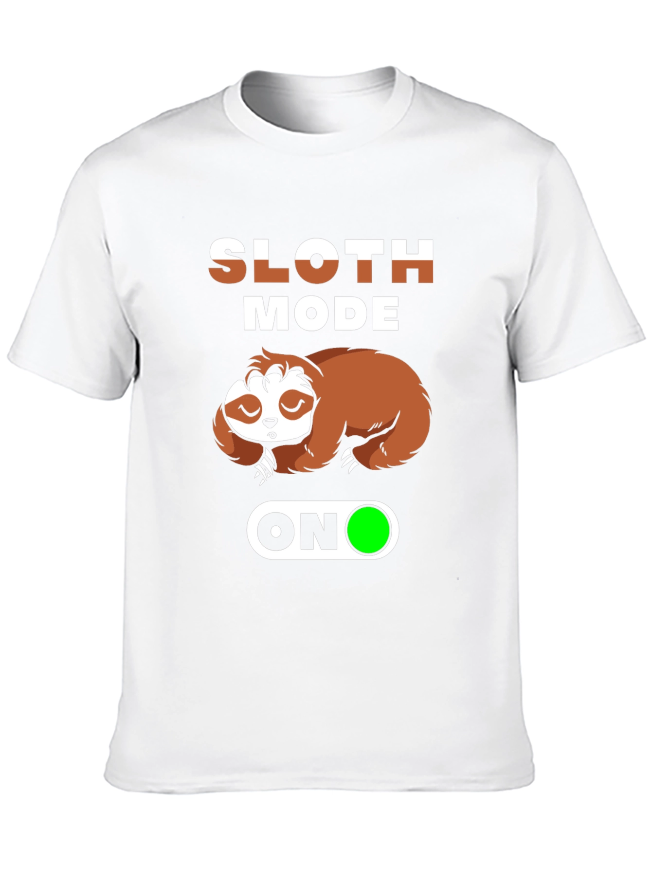 Black Sloth Mode On T-Shirt - Comfy, Relaxed Fit view 10