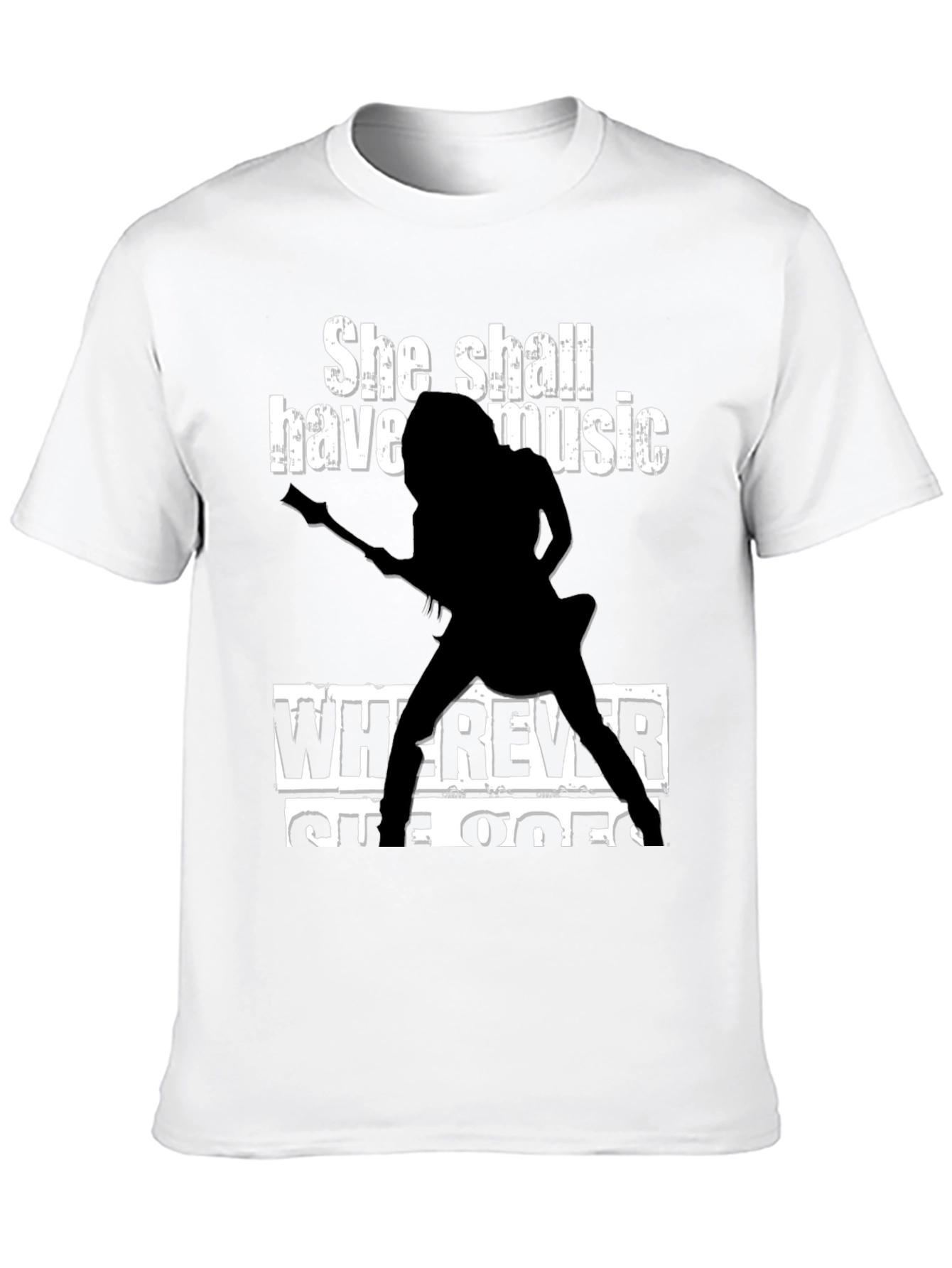 Black She Shall Have Music T-Shirt view 10