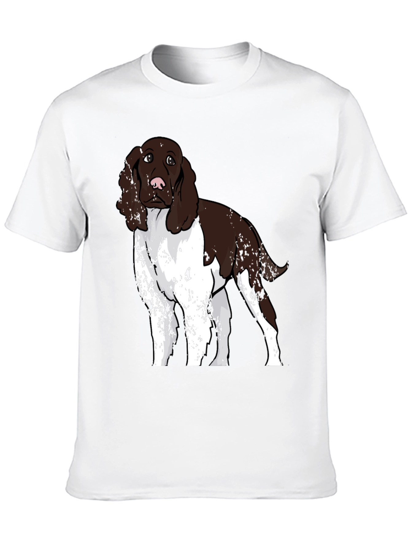 Black Dog Breed Graphic Tee - Black Cotton Blend view 10