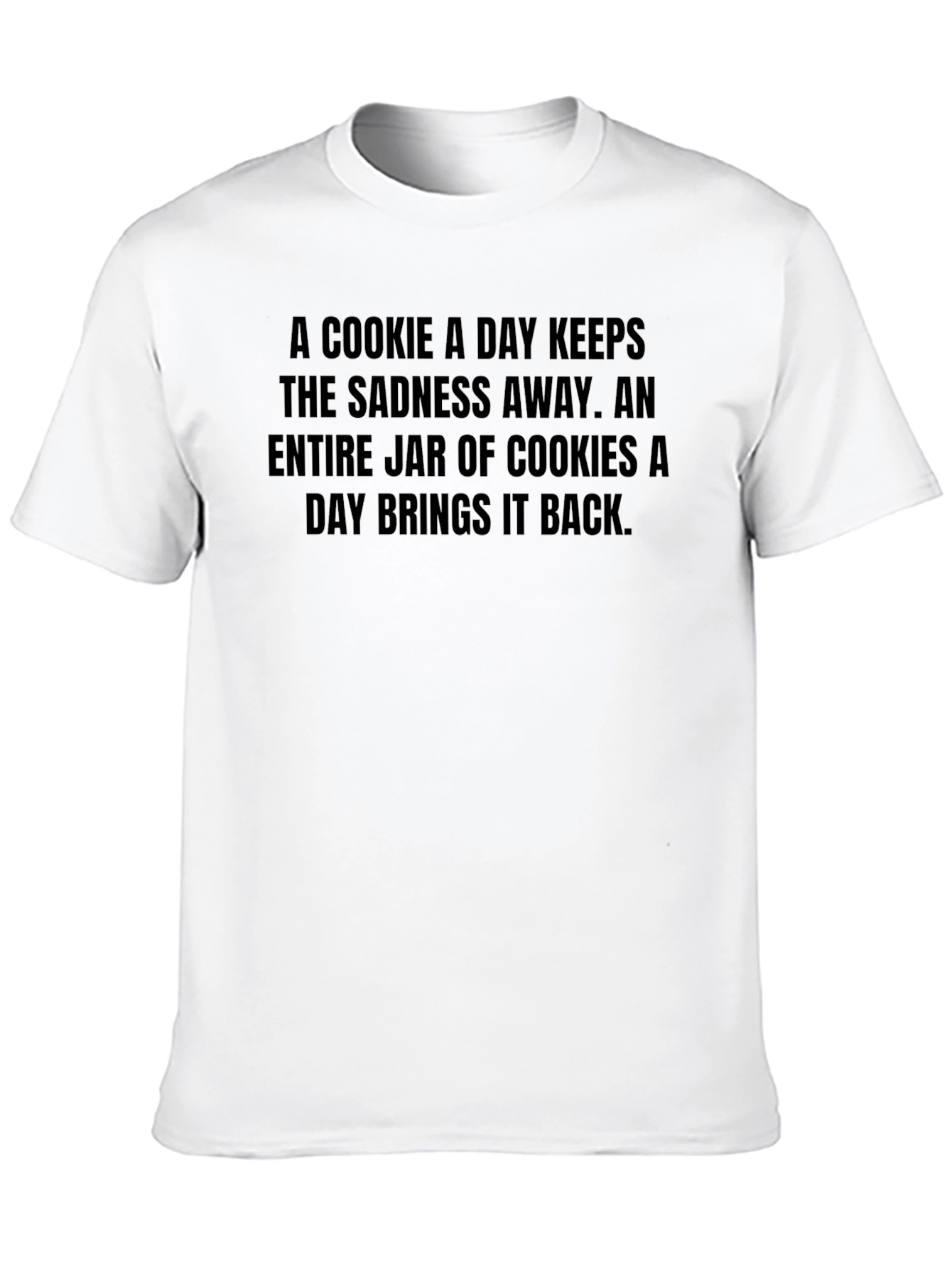 Black Cookie T-Shirt: A Cookie a Day... view 10