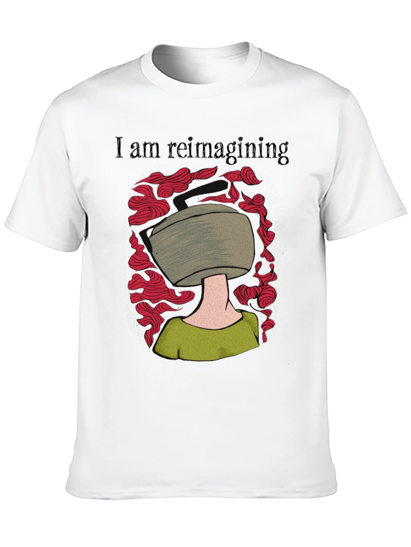 Black Reimagining Graphic T-Shirt view 10