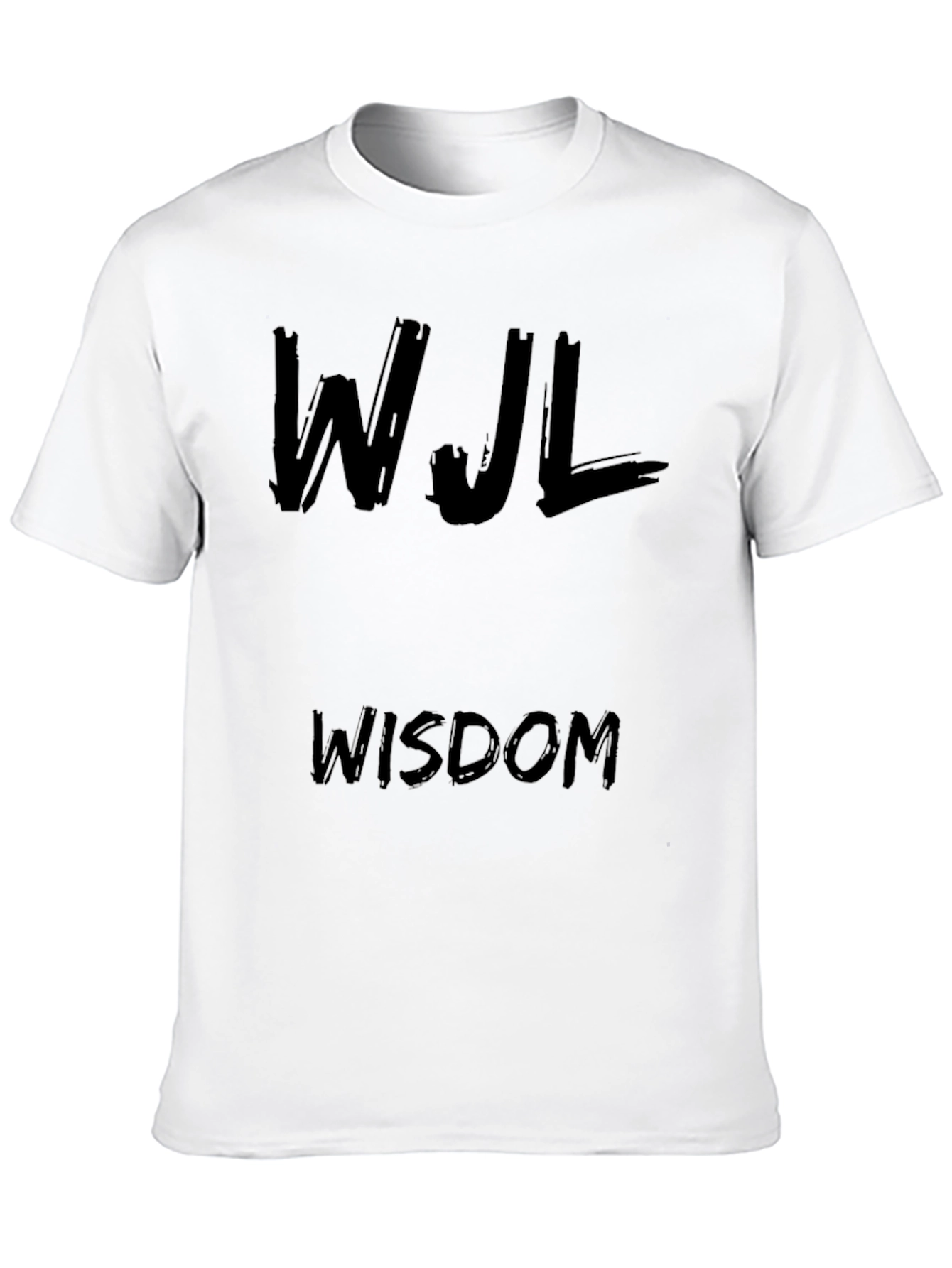 Black WJL Wisdom Graphic Tee - Black Casual T-Shirt view 10