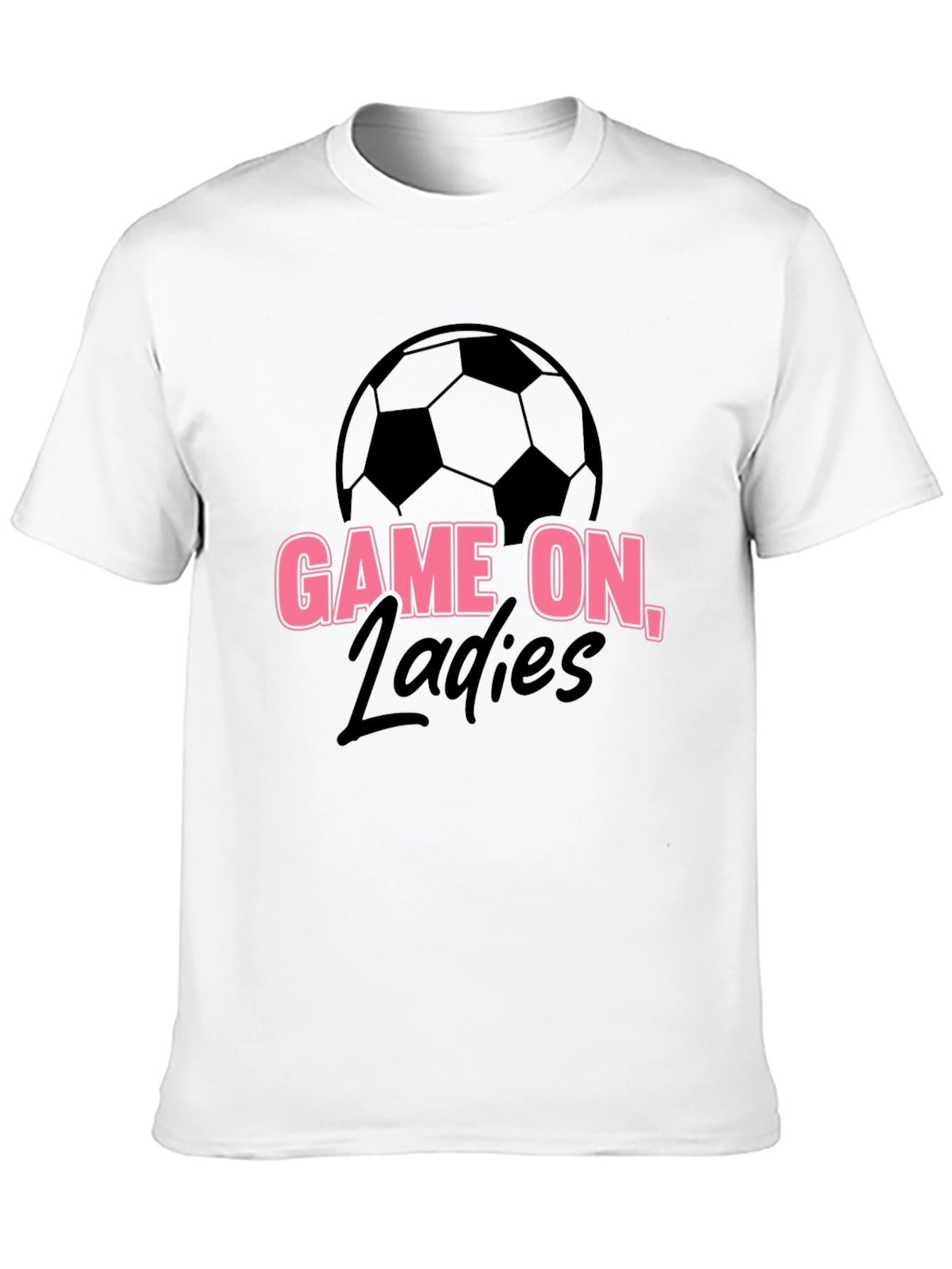 Game On, Ladies! Soccer Graphic Tee - 10