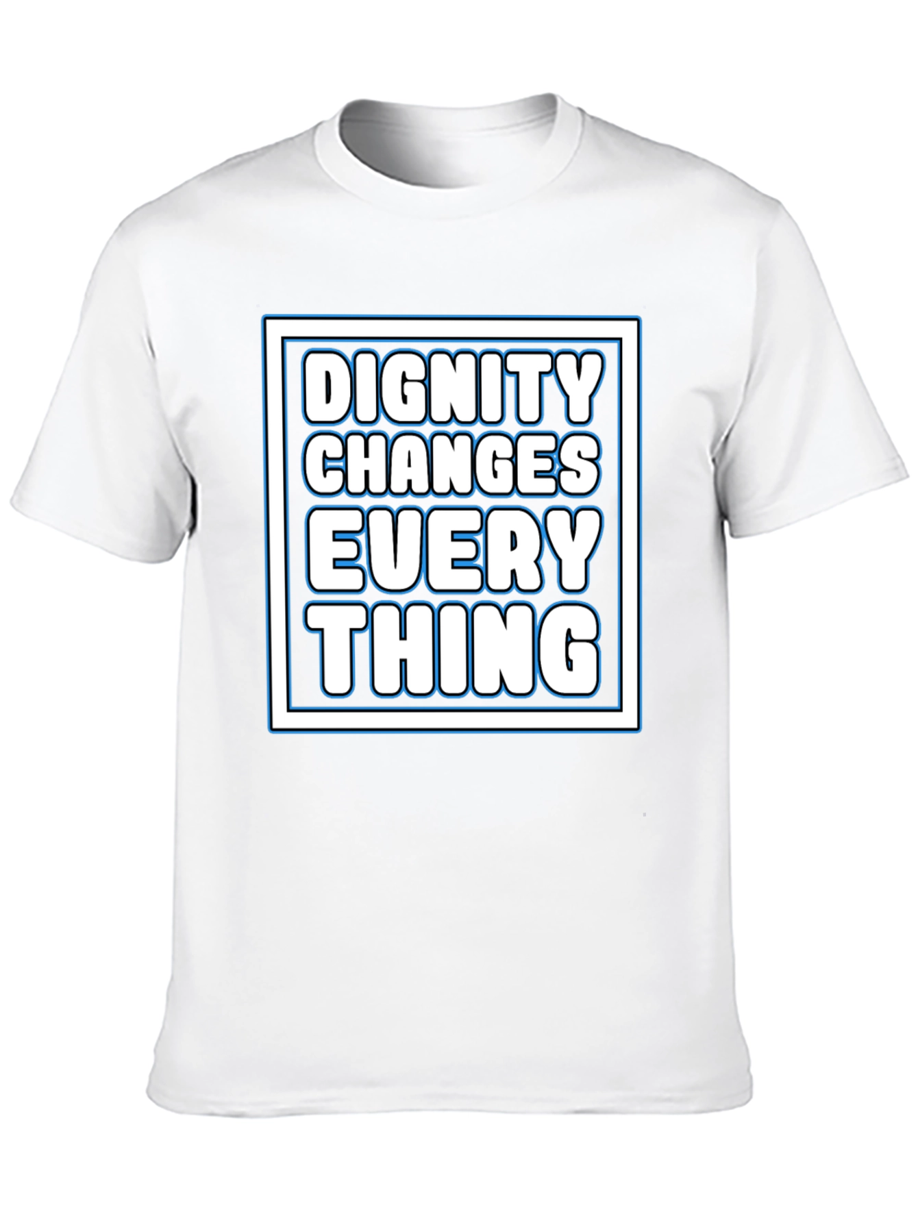 Black Dignity Changes Everything Graphic Tee view 10