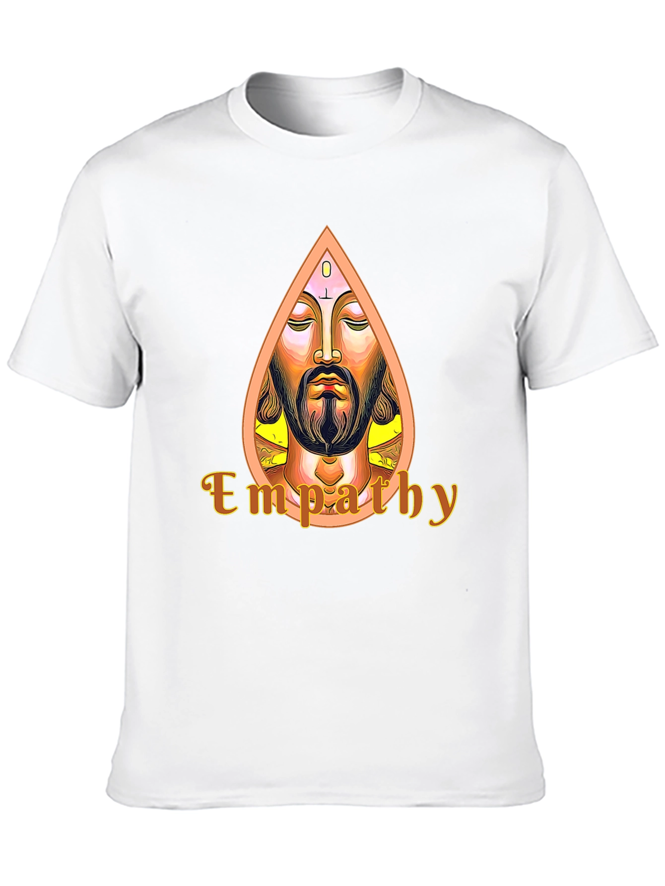 Black Empathy Graphic Tee - Spiritual Art T-Shirt view 10
