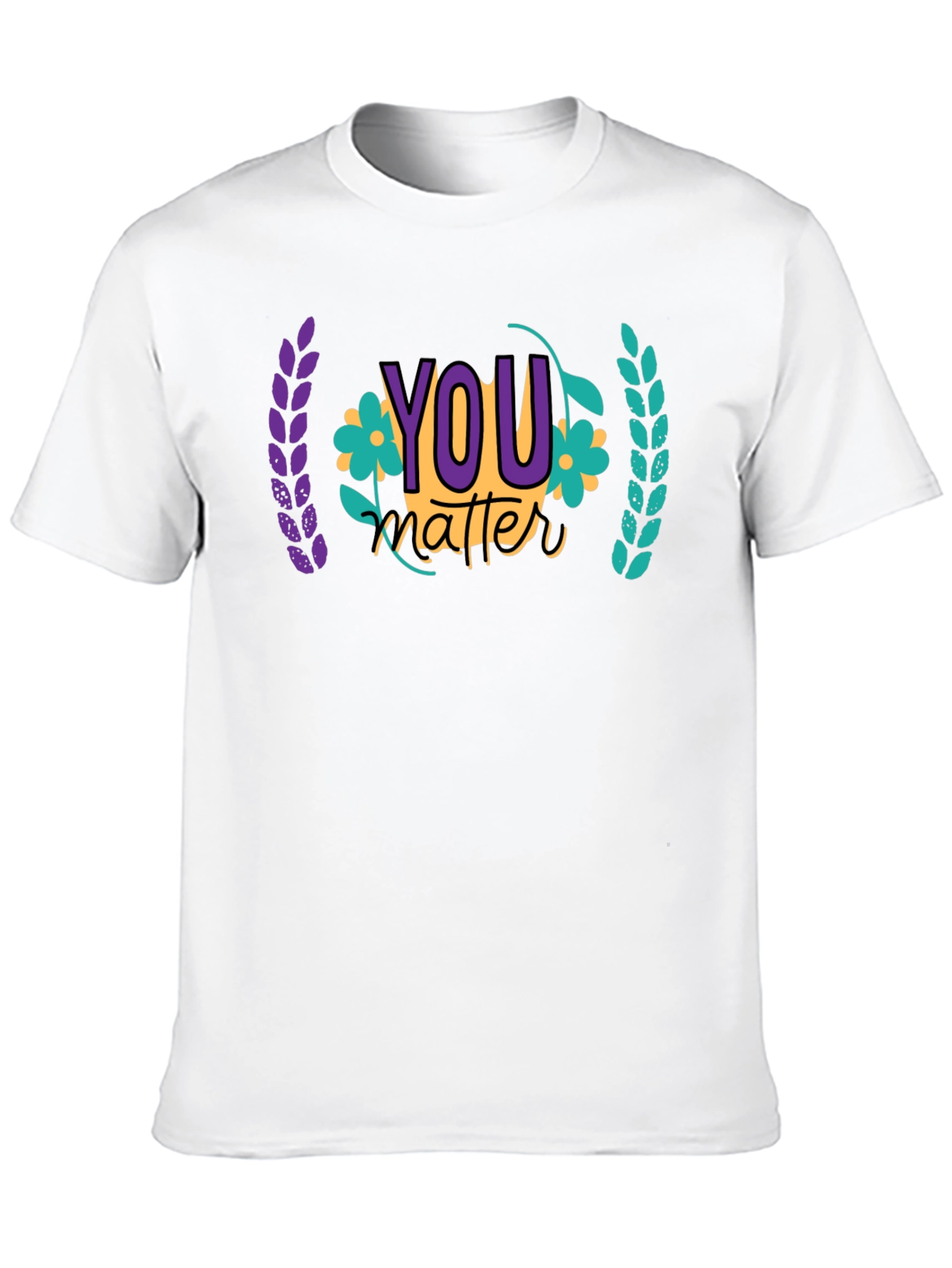 Black You Matter Graphic Tee - Black view 10