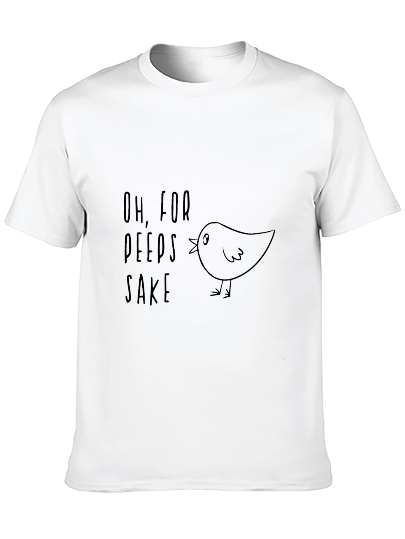 Black Oh, For Peeps Sake T-Shirt view 10