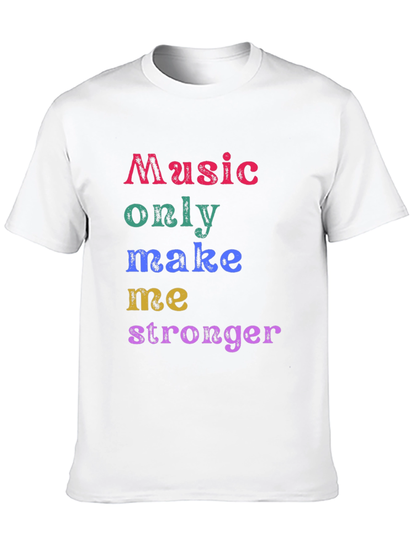 Black Music Makes Me Stronger T-Shirt view 10