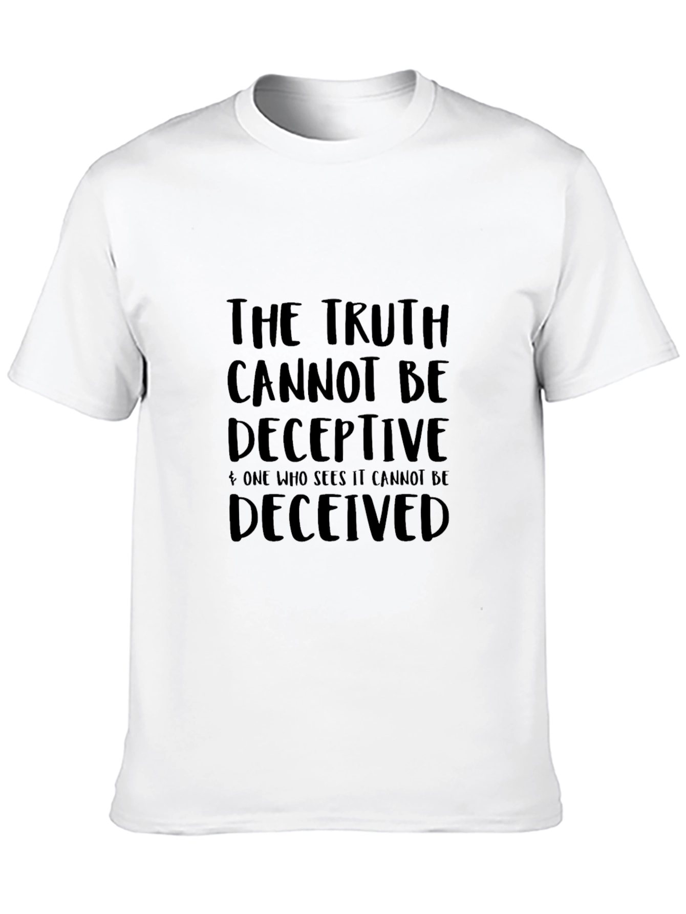 Black Truth Cannot Be Deceptive T-Shirt view 10