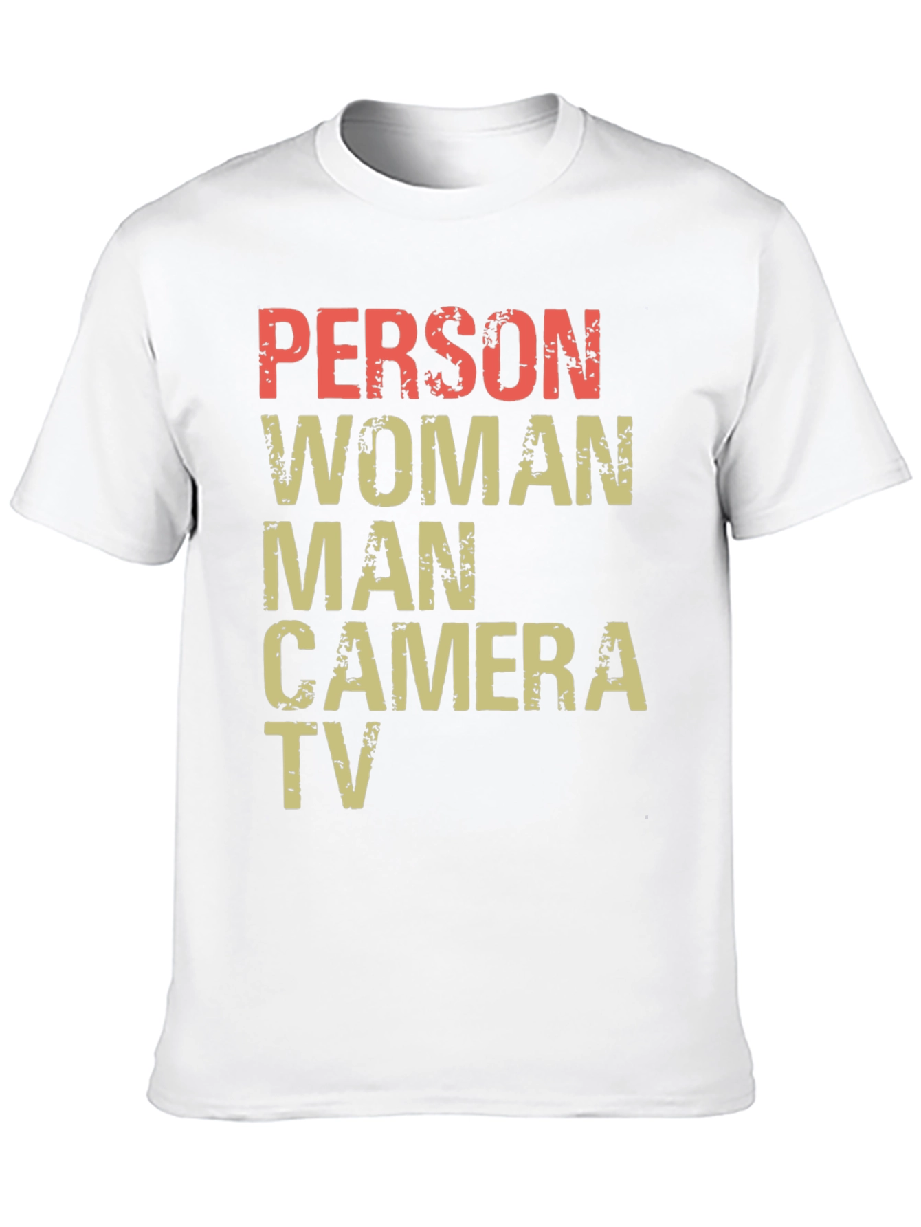Black Person Woman Man Camera TV Men's T-Shirt view 10