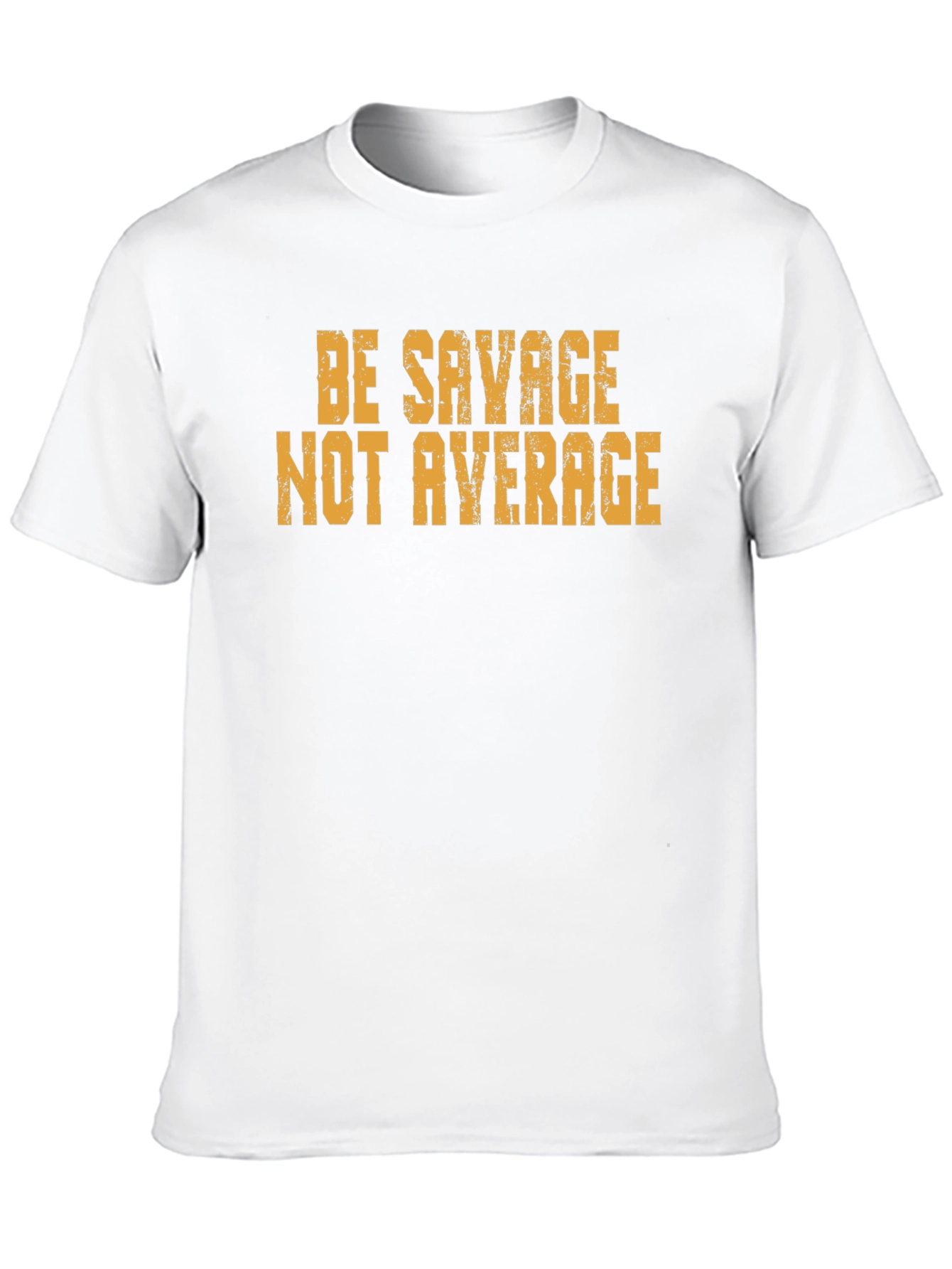 Black Be Savage Not Average Graphic Tee - Bold Style view 10
