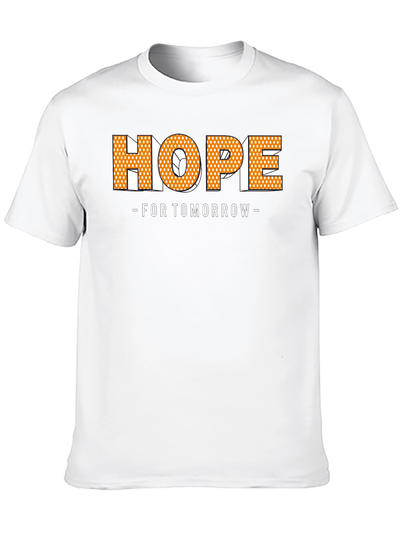 Black Hope For Tomorrow Graphic T-Shirt view 10