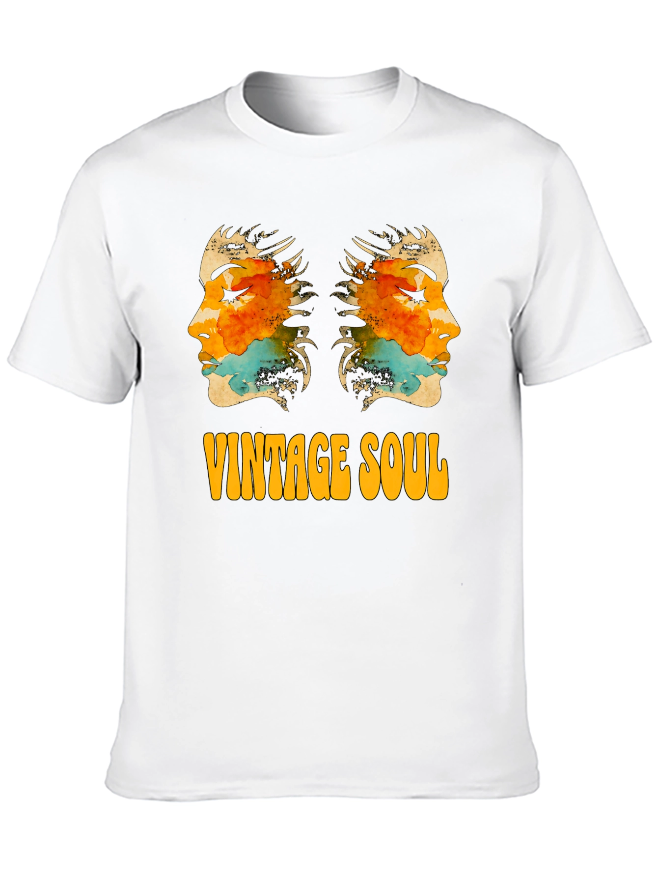 Black Vintage Soul Graphic Tee - Stylish Unisex T-Shirt view 10