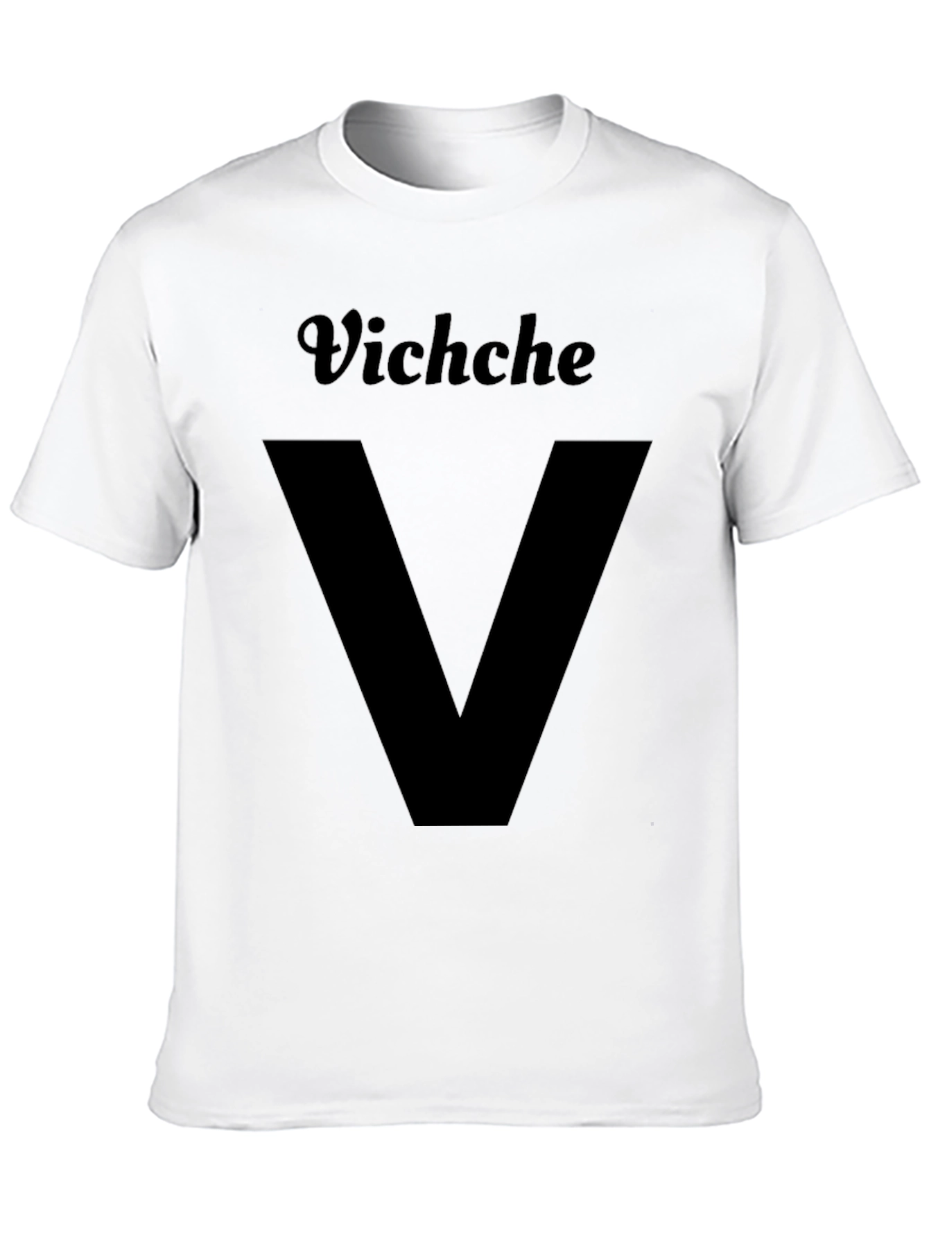 Black Vichche V Graphic T-Shirt - Black view 10