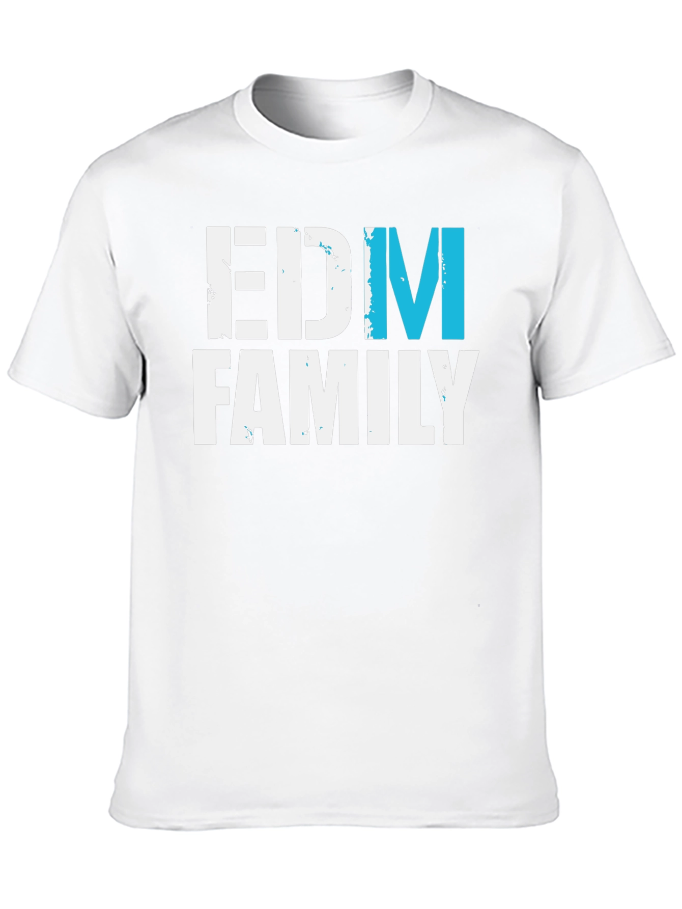 Black EDM Family T-Shirt - Music Lover Tee view 10