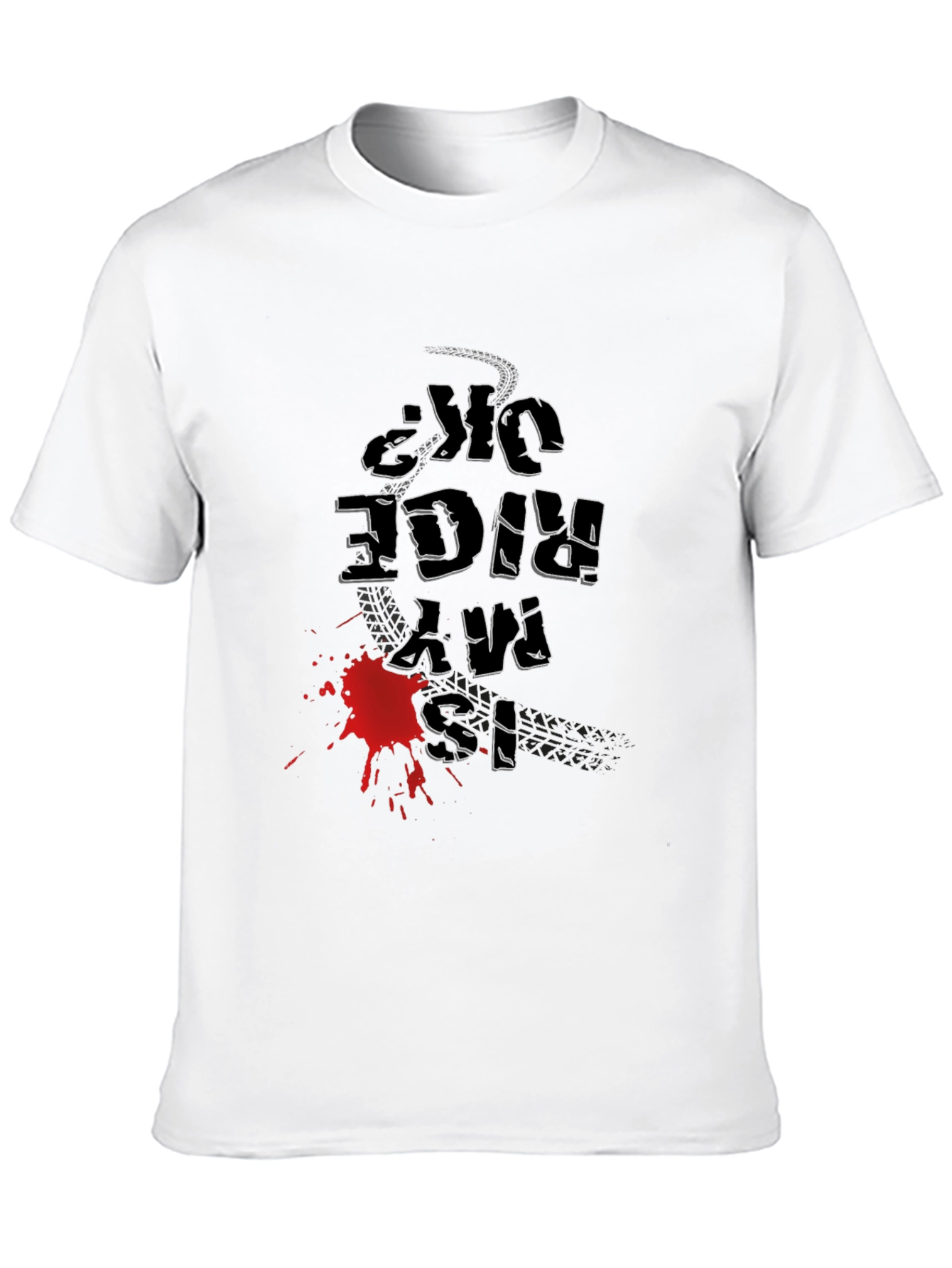 Black Is My Bike OK T-Shirt view 10