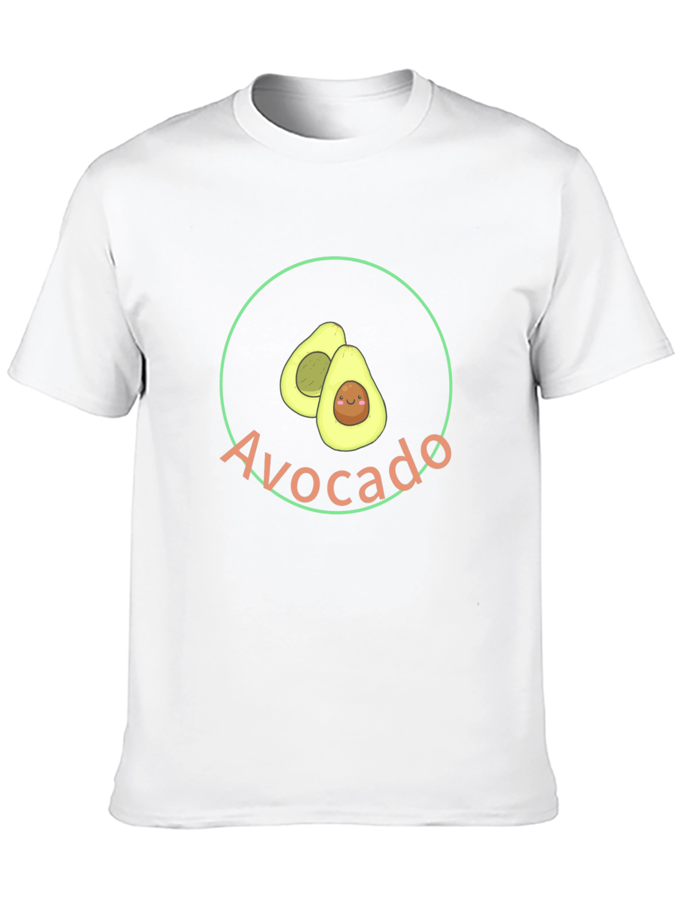 Black Avocado Graphic Tee - Trendy Unisex T-Shirt view 10