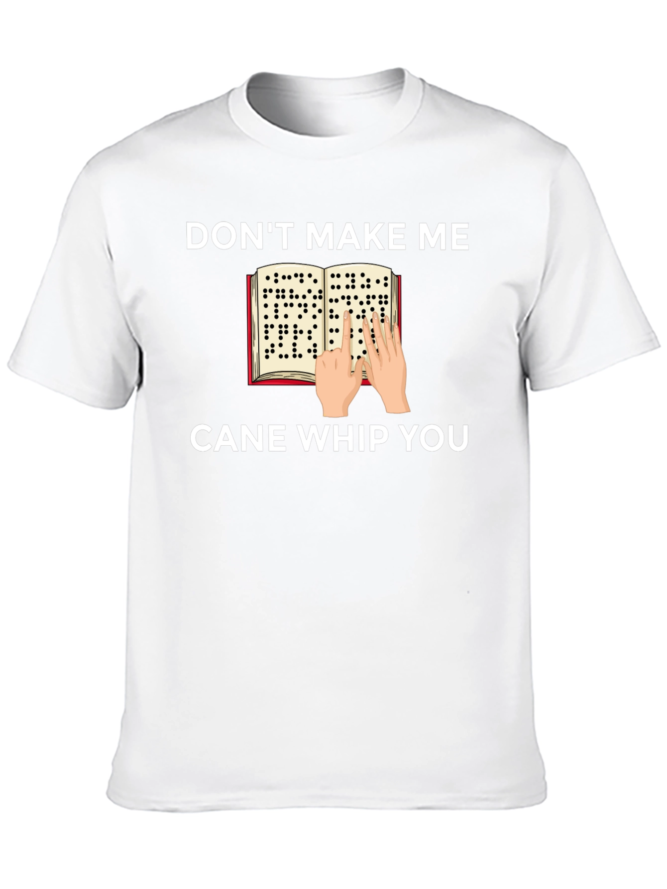 Black Don't Make Me Cane Whip You T-Shirt view 10