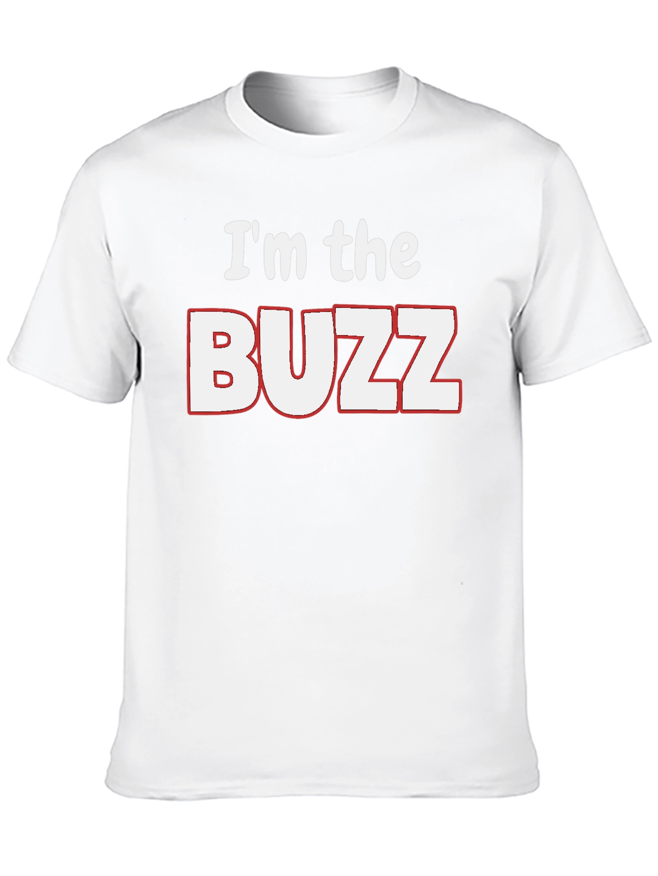 Black I'm the Buzz T-Shirt - Funny Graphic Tee view 10