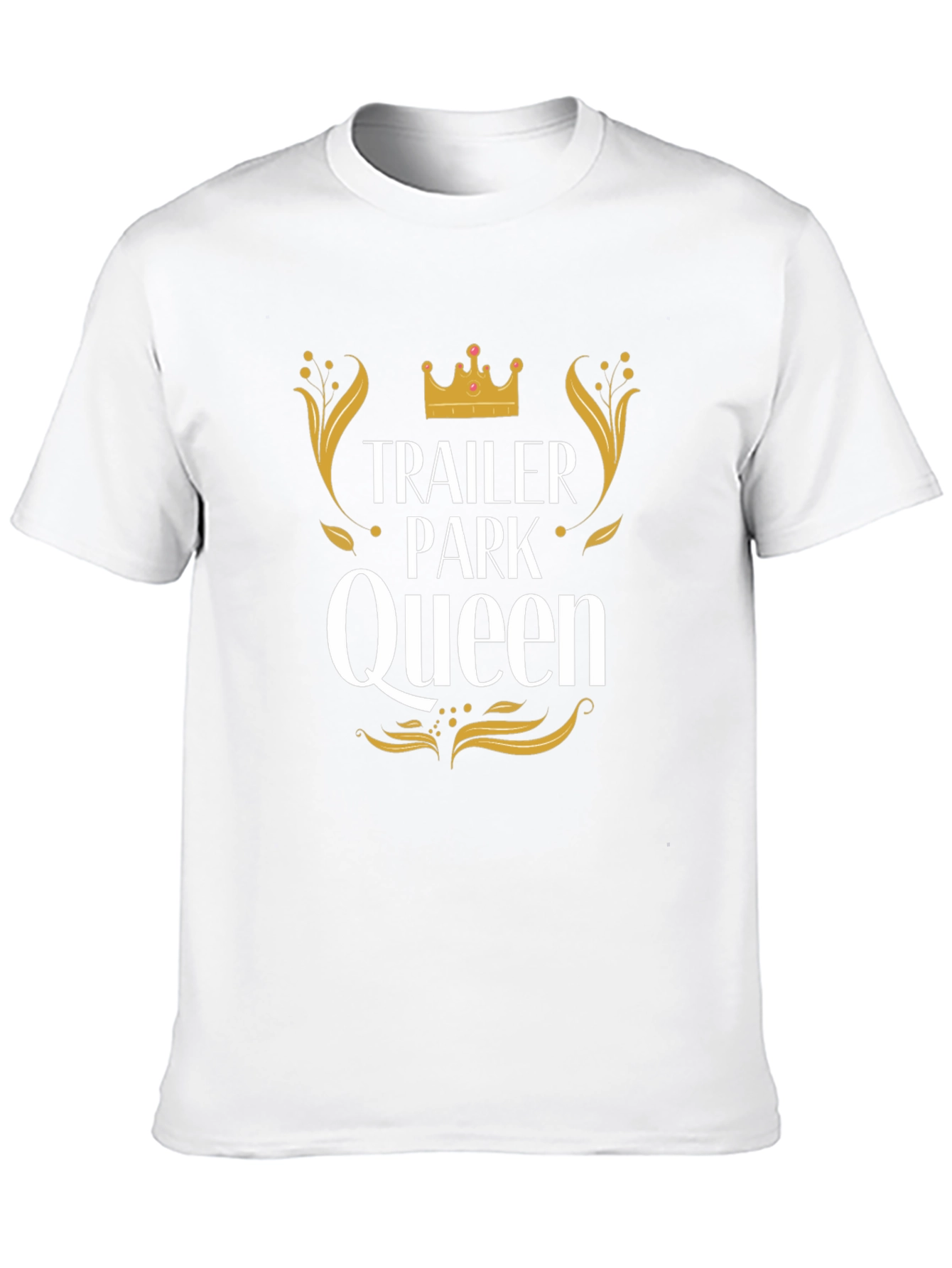 Black Trailer Park Queen Graphic T-Shirt - Novelty Tee view 10