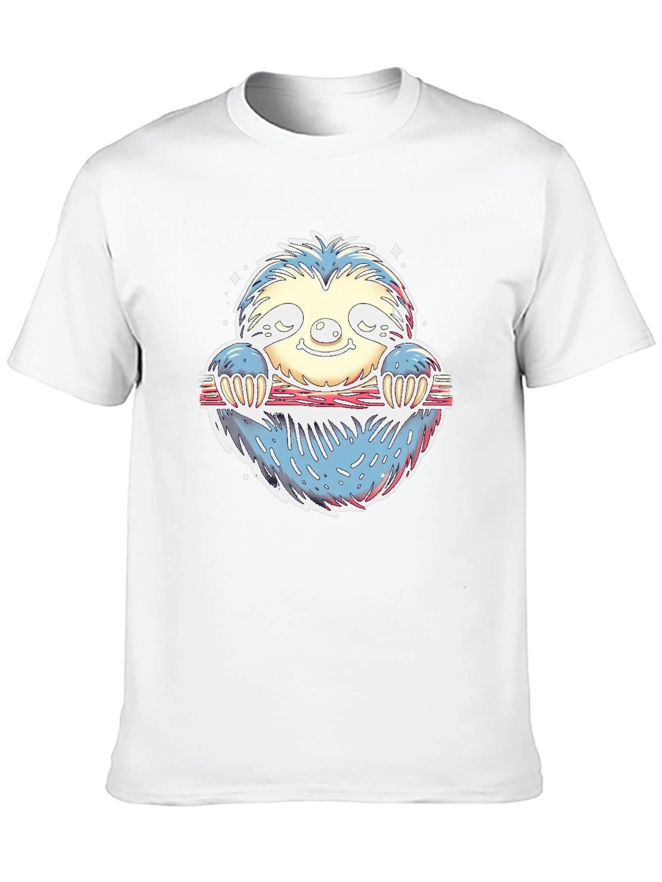 Sloth Graphic T-Shirt - Relaxed Fit - 10