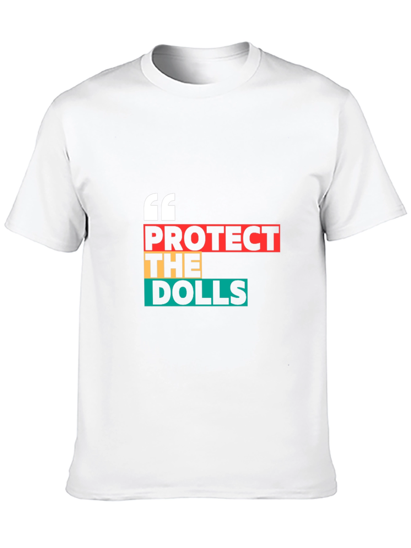 Black Protect The Dolls Graphic Tee - Black Cotton Blend view 10