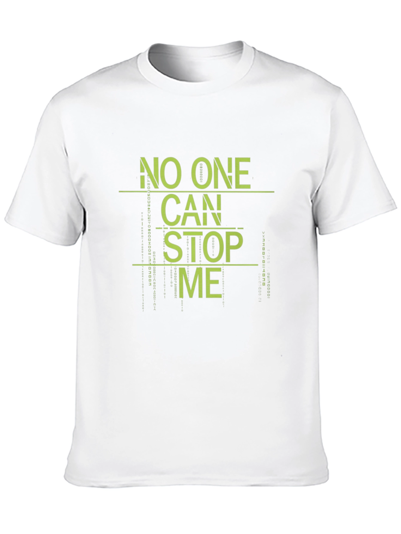 Black No One Can Stop Me Graphic Tee - Black view 10