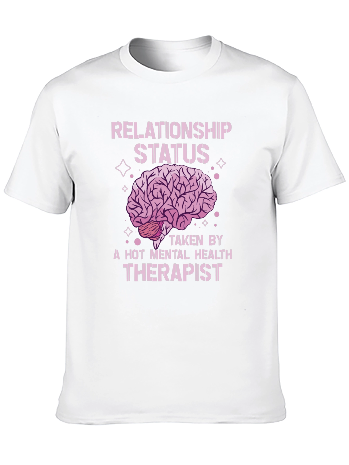 Black Relationship Status Therapist T-Shirt view 10