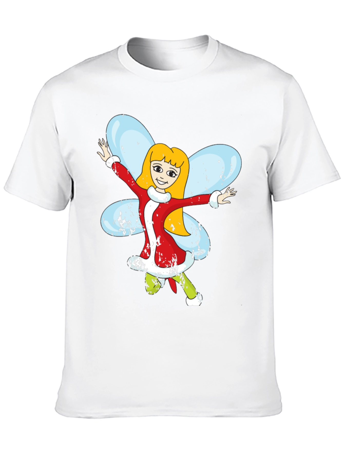 Black Fairy Graphic Black T-Shirt view 10