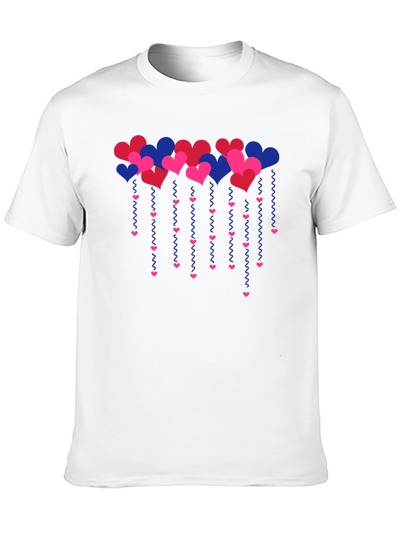 Black Bi Pride Heart T-Shirt - Show Your Colors! view 10