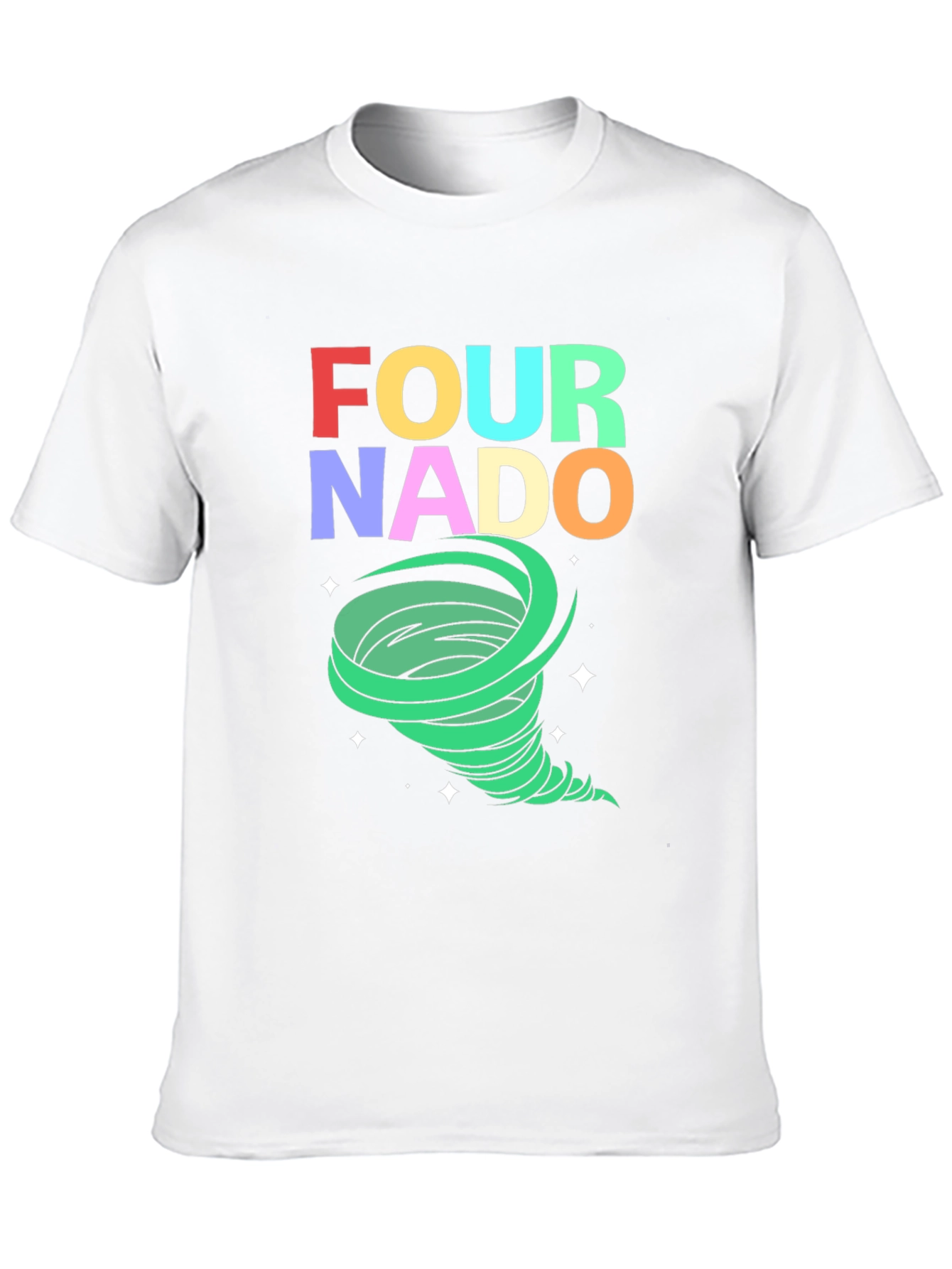 Black Fournado Graphic T-Shirt view 10