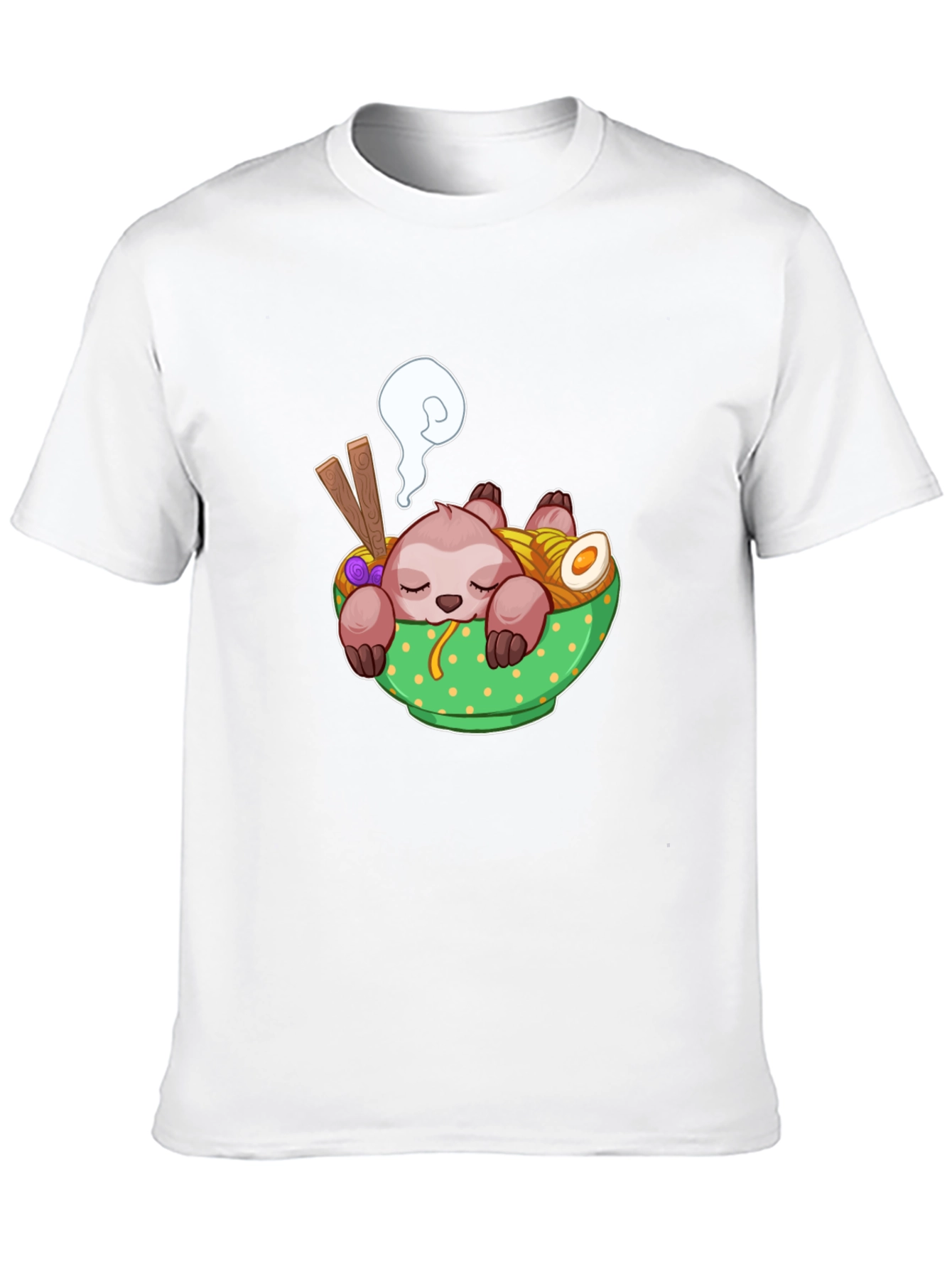 Sloth Ramen Graphic T-Shirt - Comfy & Fun! - 10