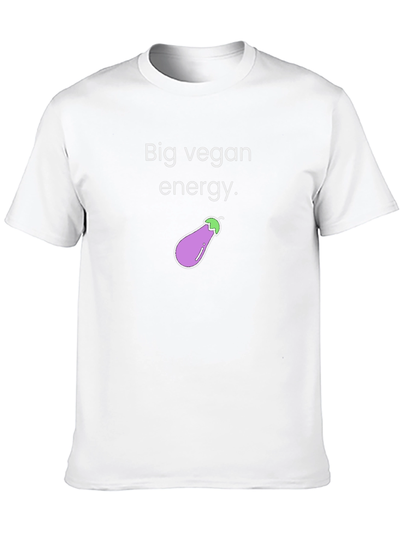 Big Vegan Energy T-Shirt - Unisex Crew Neck - 10